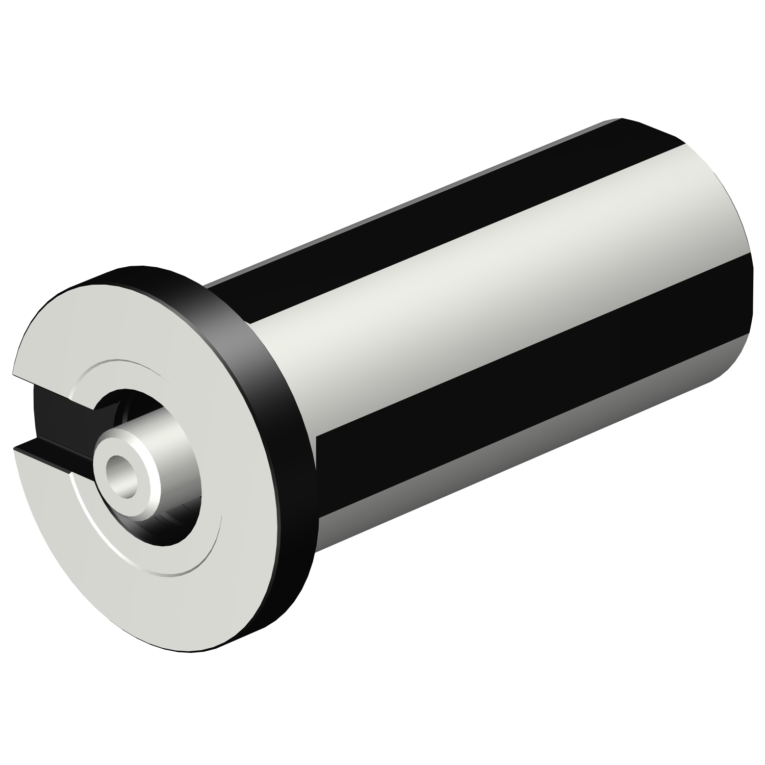 VL80-NC3000-60 Cylindrical shank with flats to VL adaptor