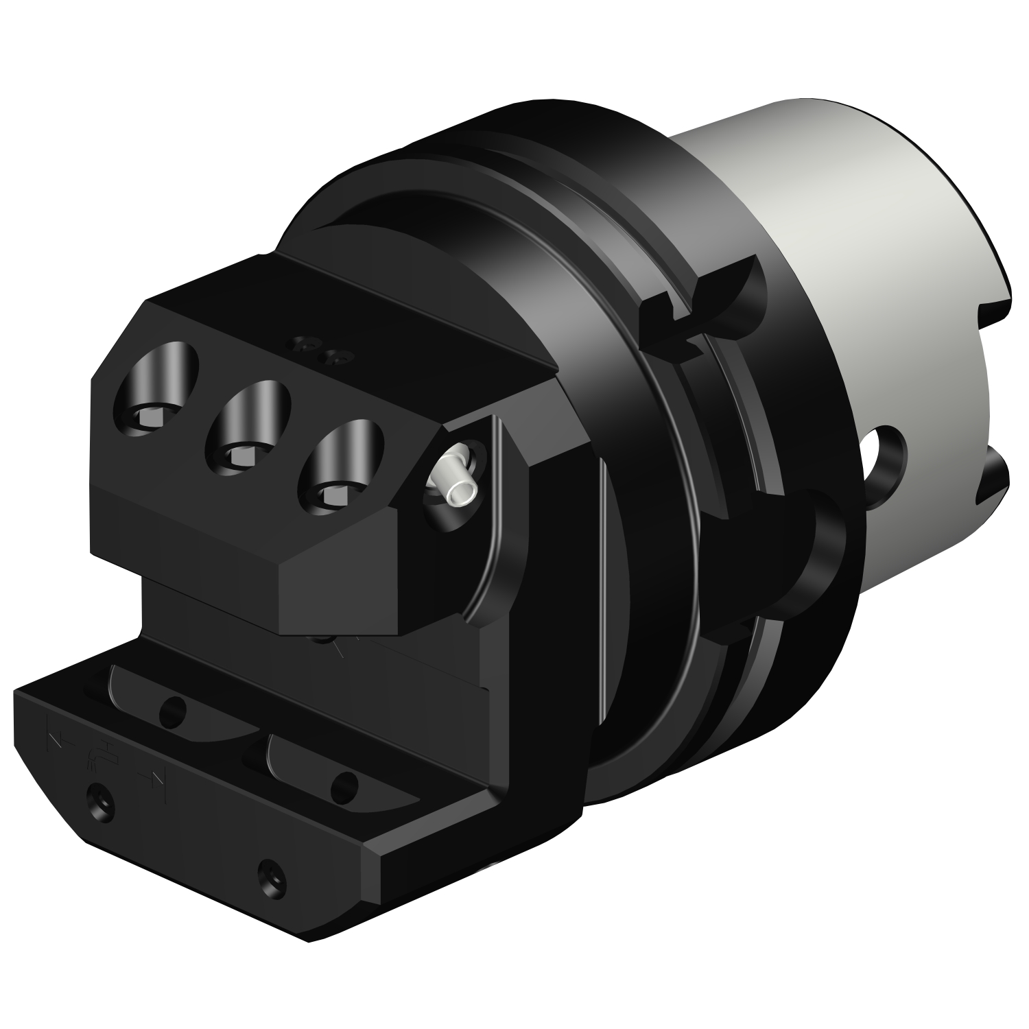 HT10-ASHA-090-25HP HSK to rectangular shank adaptor