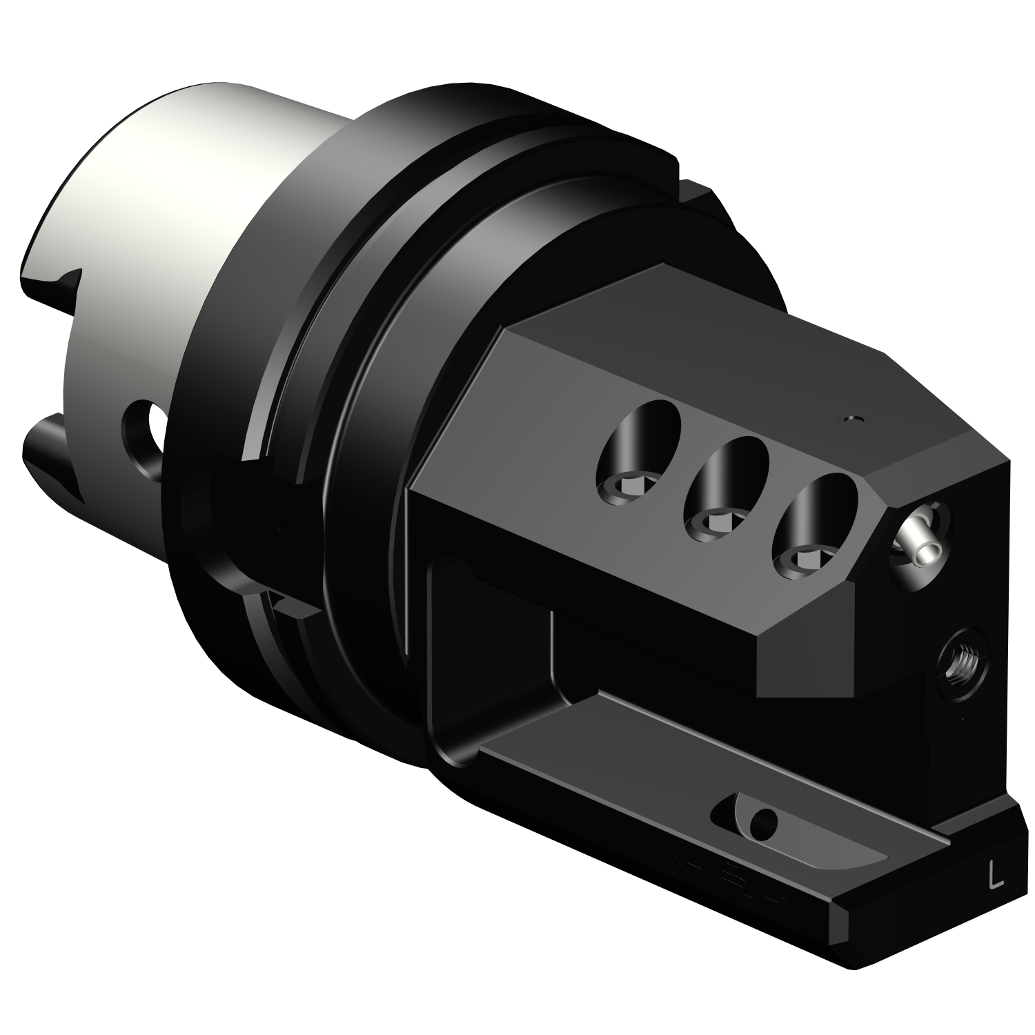 HT10-ASHL-132-25HP HSK to rectangular shank adaptor