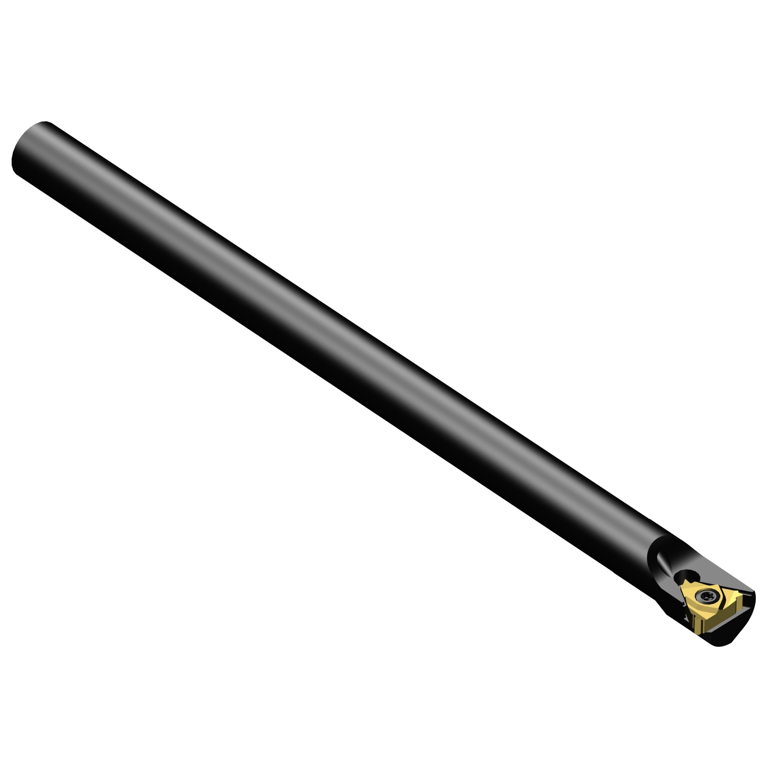 L166.0KF-D06C-2C  T-Max® U-Lock Solid carbide boring bar for thread turning