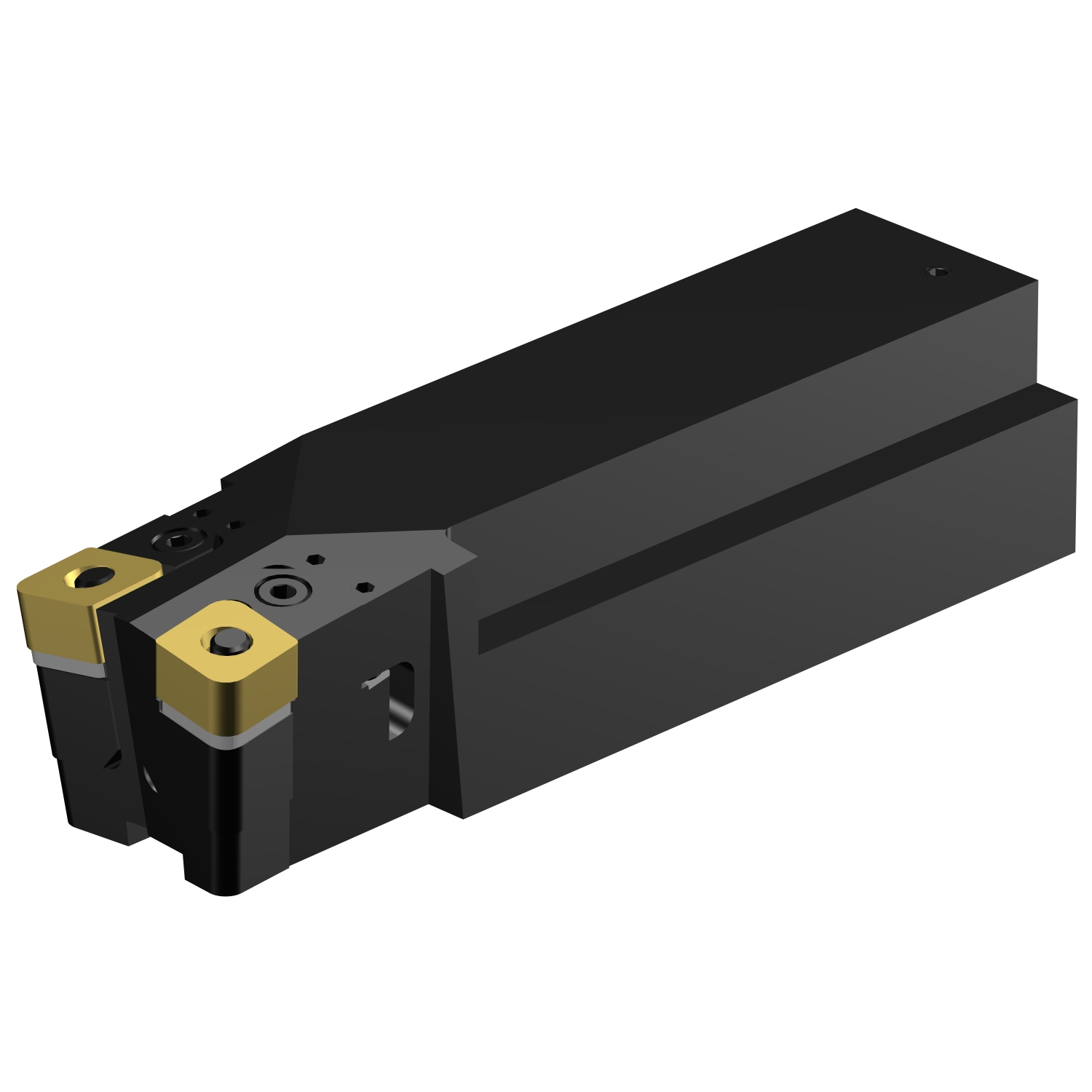 R175.33-5055 Rectangular shank to cartridge adaptor