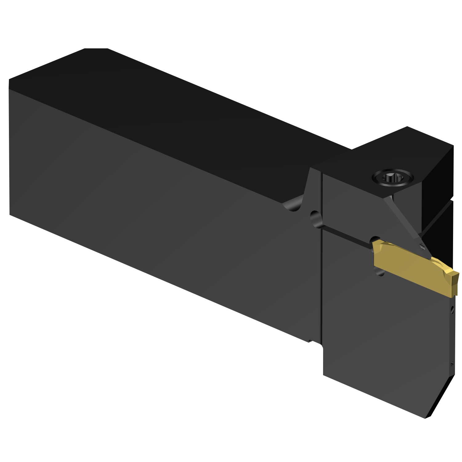 C2R-QSA16-LE16CB CoroCut® 2 QS shank tool for parting and grooving