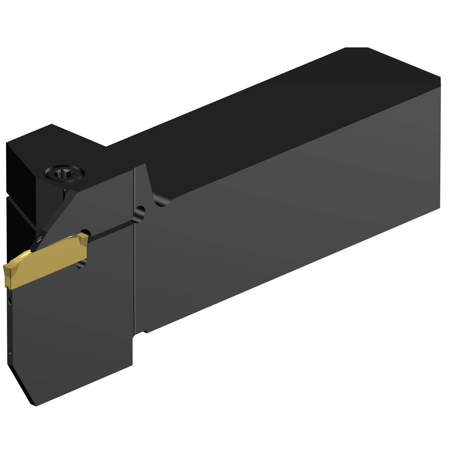 C2R-QS25-RE15CB CoroCut® 2 QS shank tool for parting and grooving