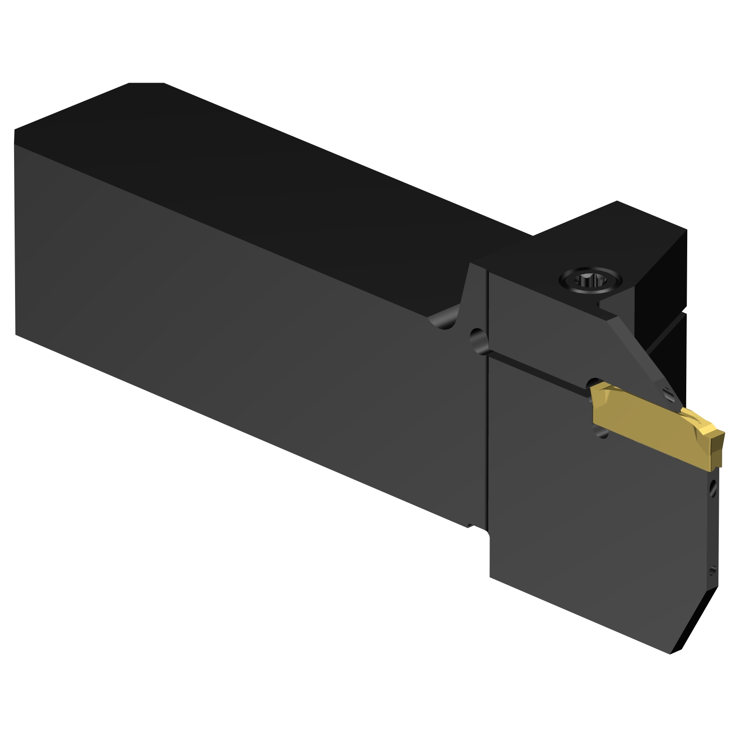 C2R-QSA16-LF20CB CoroCut® 2 QS shank tool for parting and grooving