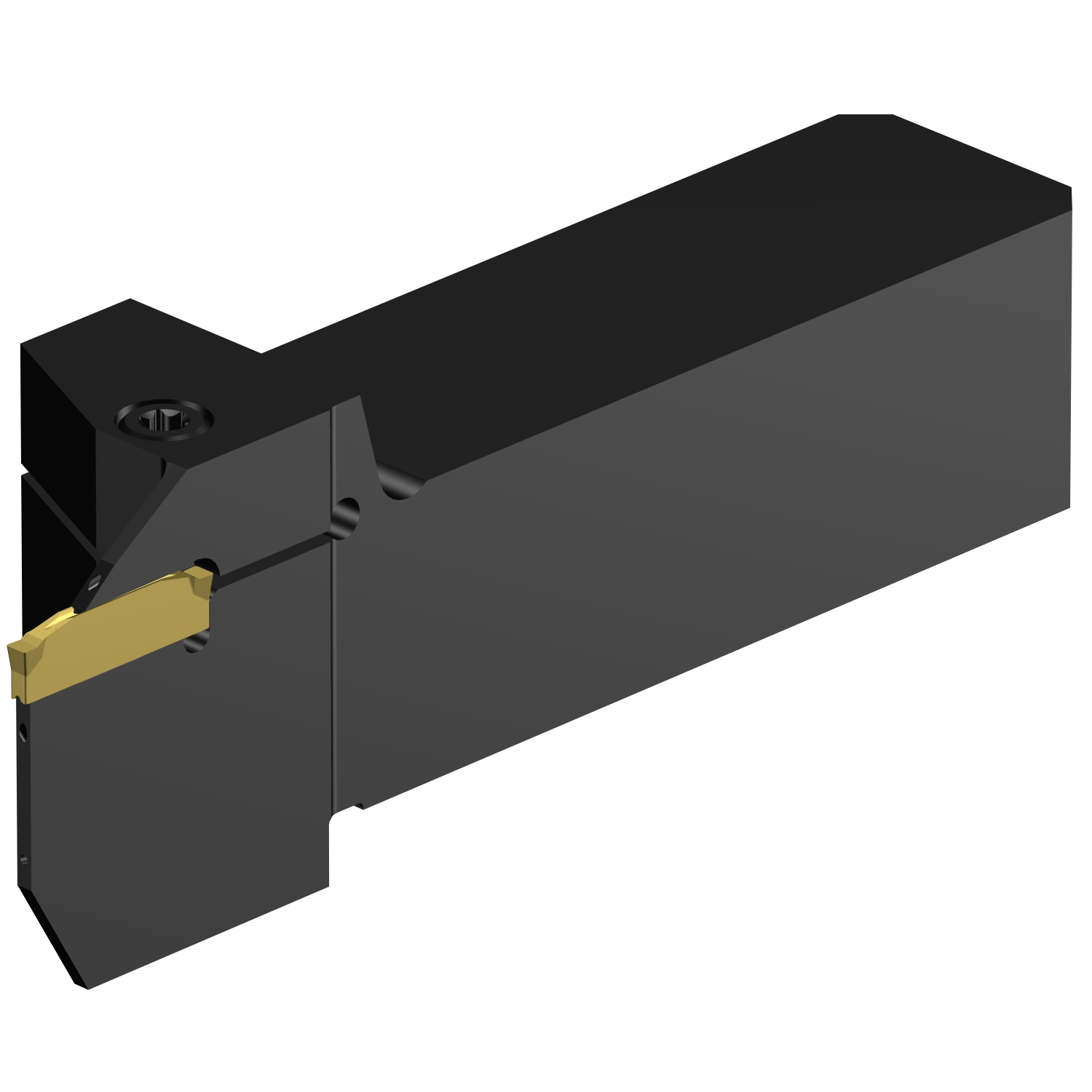 C2R-QSA16-RE16CB CoroCut® 2 QS shank tool for parting and grooving