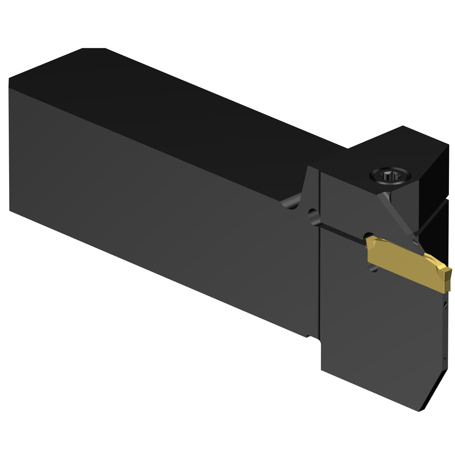 C2R-QS25-LE15CB CoroCut® 2 QS shank tool for parting and grooving
