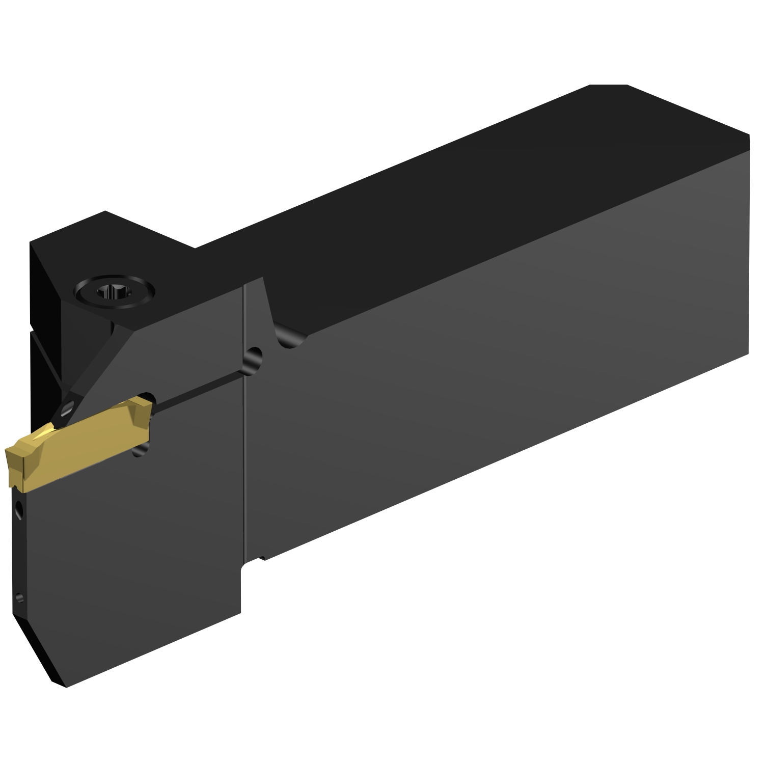 C2R-QSA16-RG16CB          CoroCut® 2 QS shank tool for parting and grooving