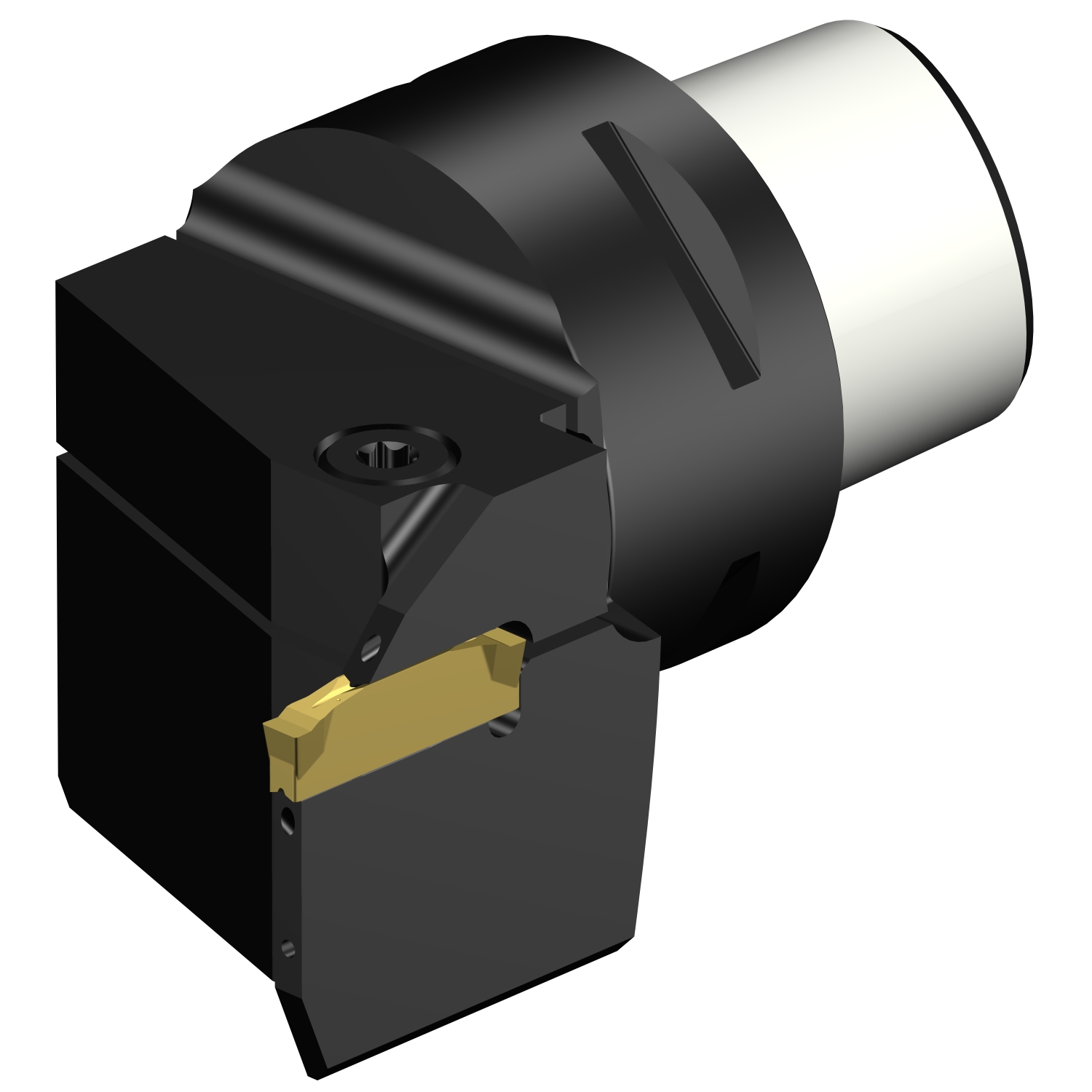 C2R-CC4-RG10CB CoroCut® 2 cutting unit for parting and grooving