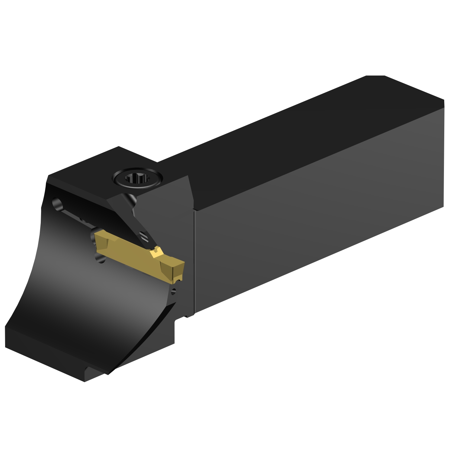 C2A-QS25-RGH15B-52CB CoroCut® 2 QS shank tool for face grooving