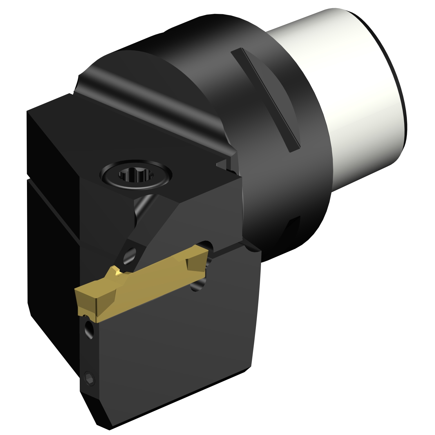 C2R-CC4-RJ13CB  CoroCut® 2 cutting unit for parting and grooving