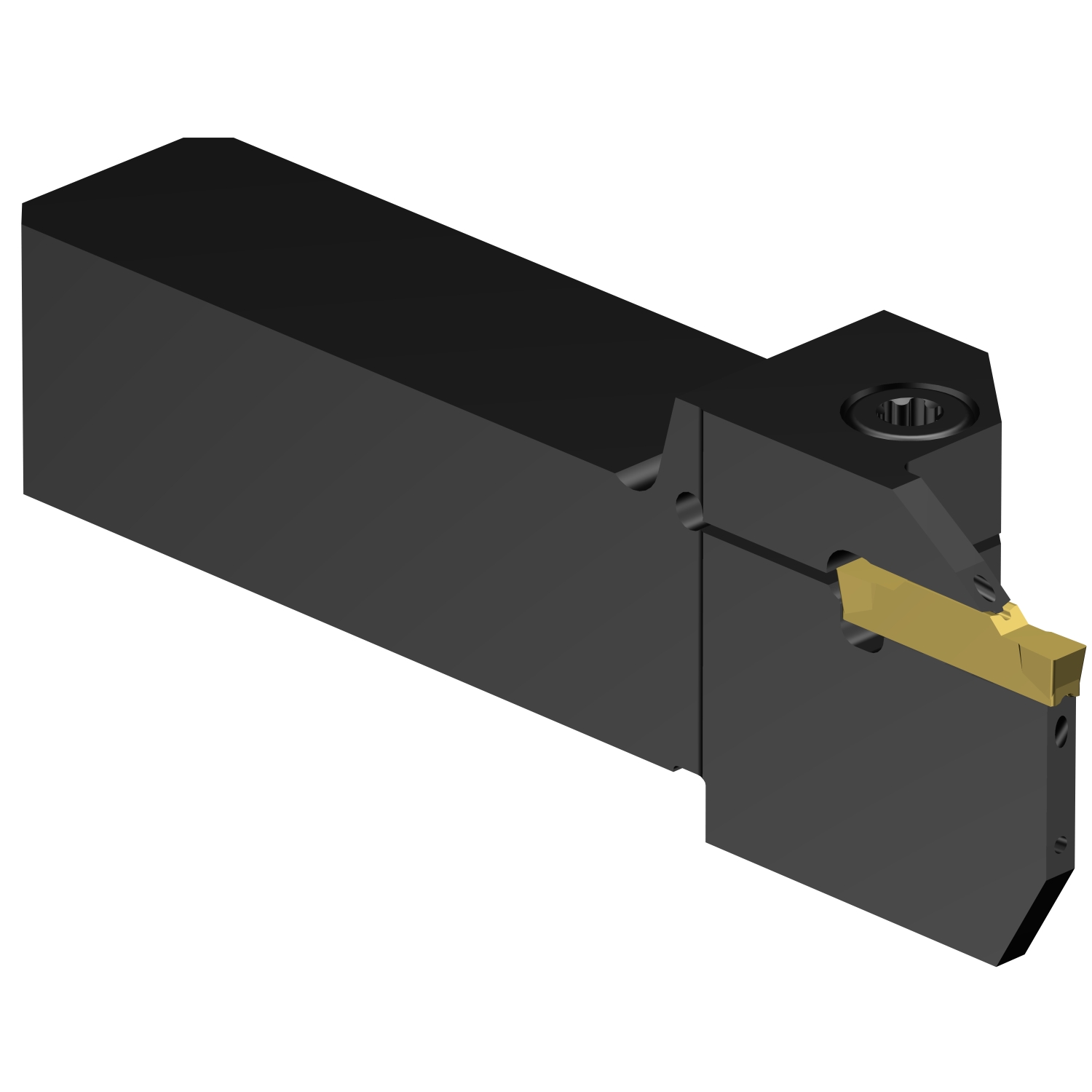 C2R-QS25-LH20CB CoroCut® 2 QS shank tool for parting and grooving