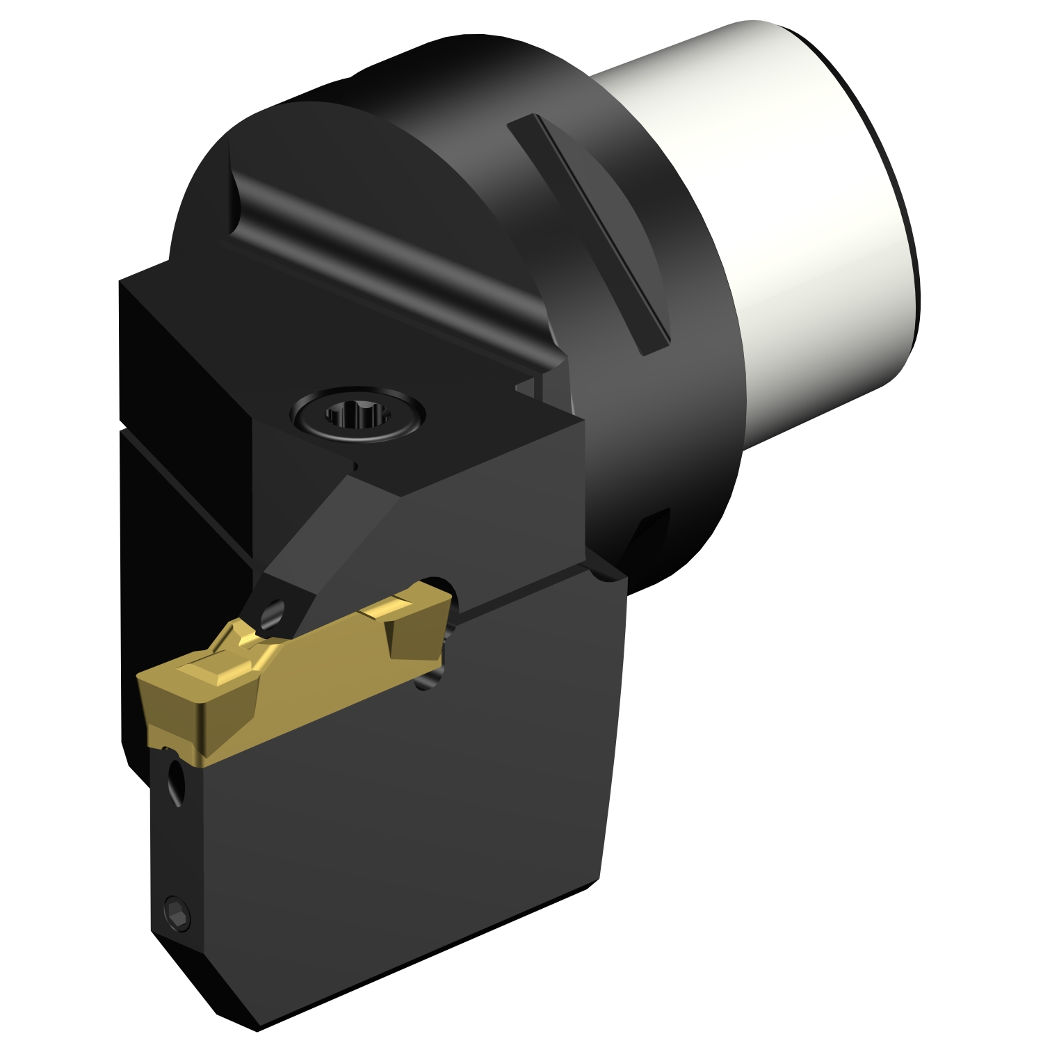 C2R-CC5-RL25CB  CoroCut® 2 cutting unit for parting and grooving