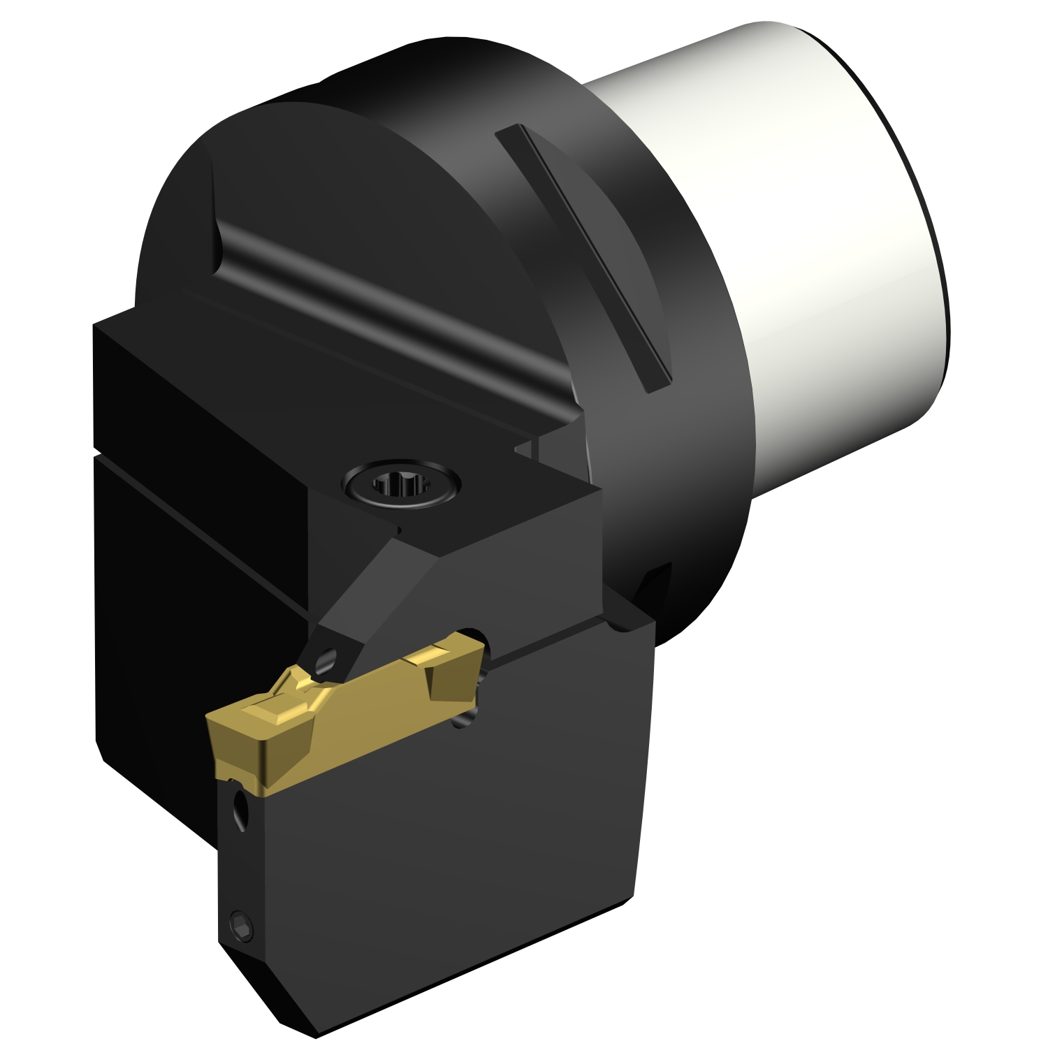 C2R-CC6-RL25CB  CoroCut® 2 cutting unit for parting and grooving