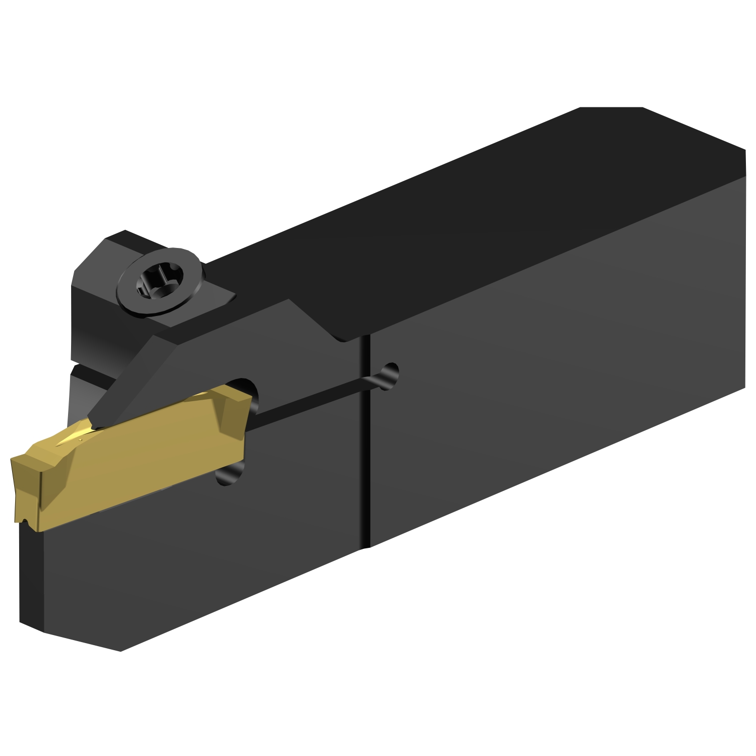 C2R-QSA10-RG17DS          CoroCut® 2 QS shank tool for parting and grooving
