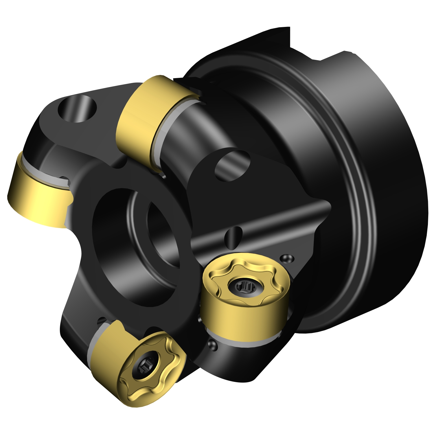 MR80-R050Q22-12M  CoroMill® MR80 face milling cutter