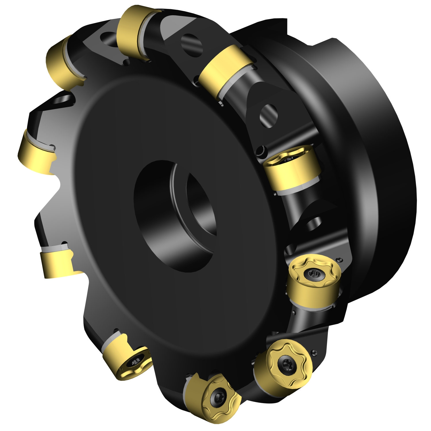 MR80-R100Q32-12M  CoroMill® MR80 face milling cutter