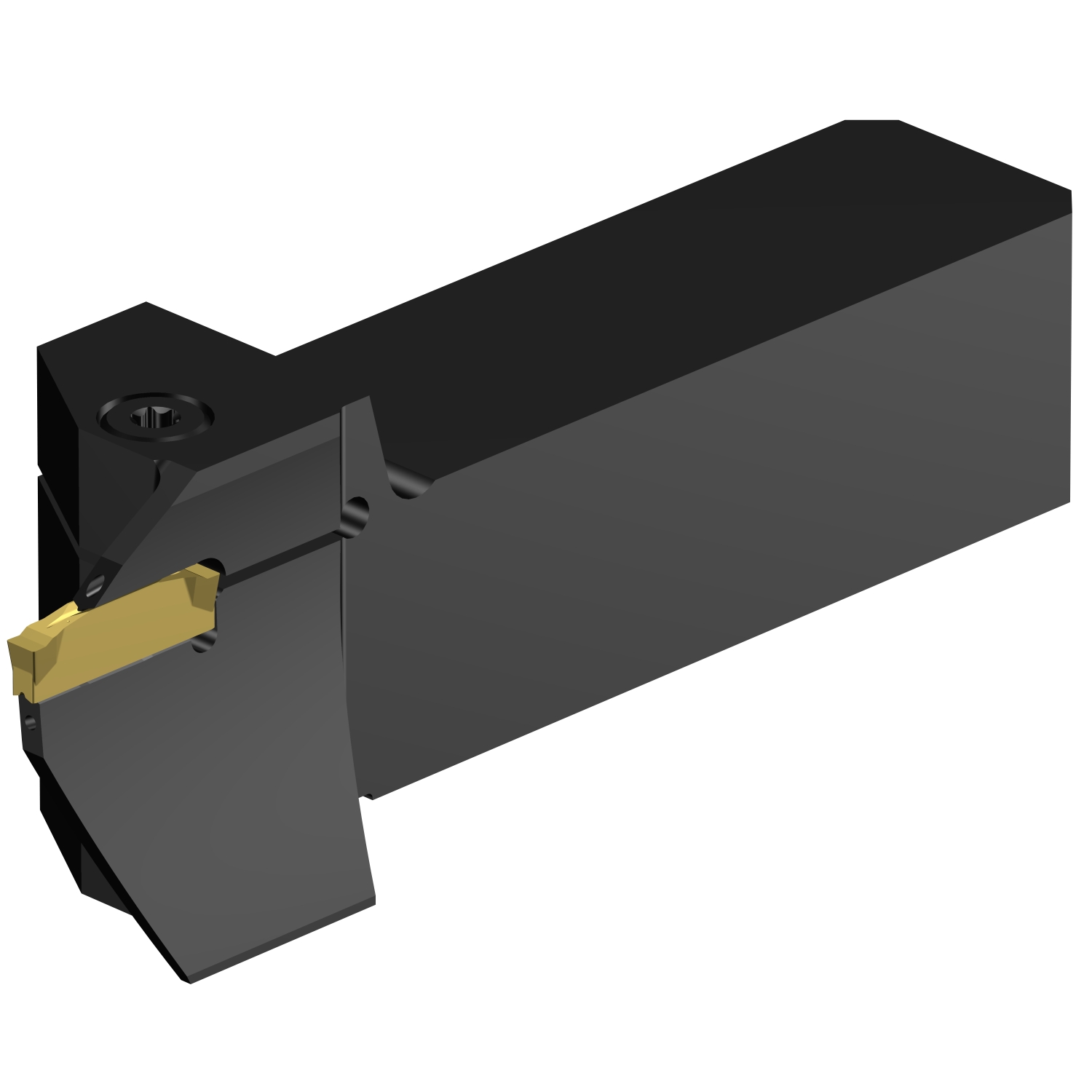 C2A-QS25-RFG15B-130CB     CoroCut® 2 QS shank tool for face grooving