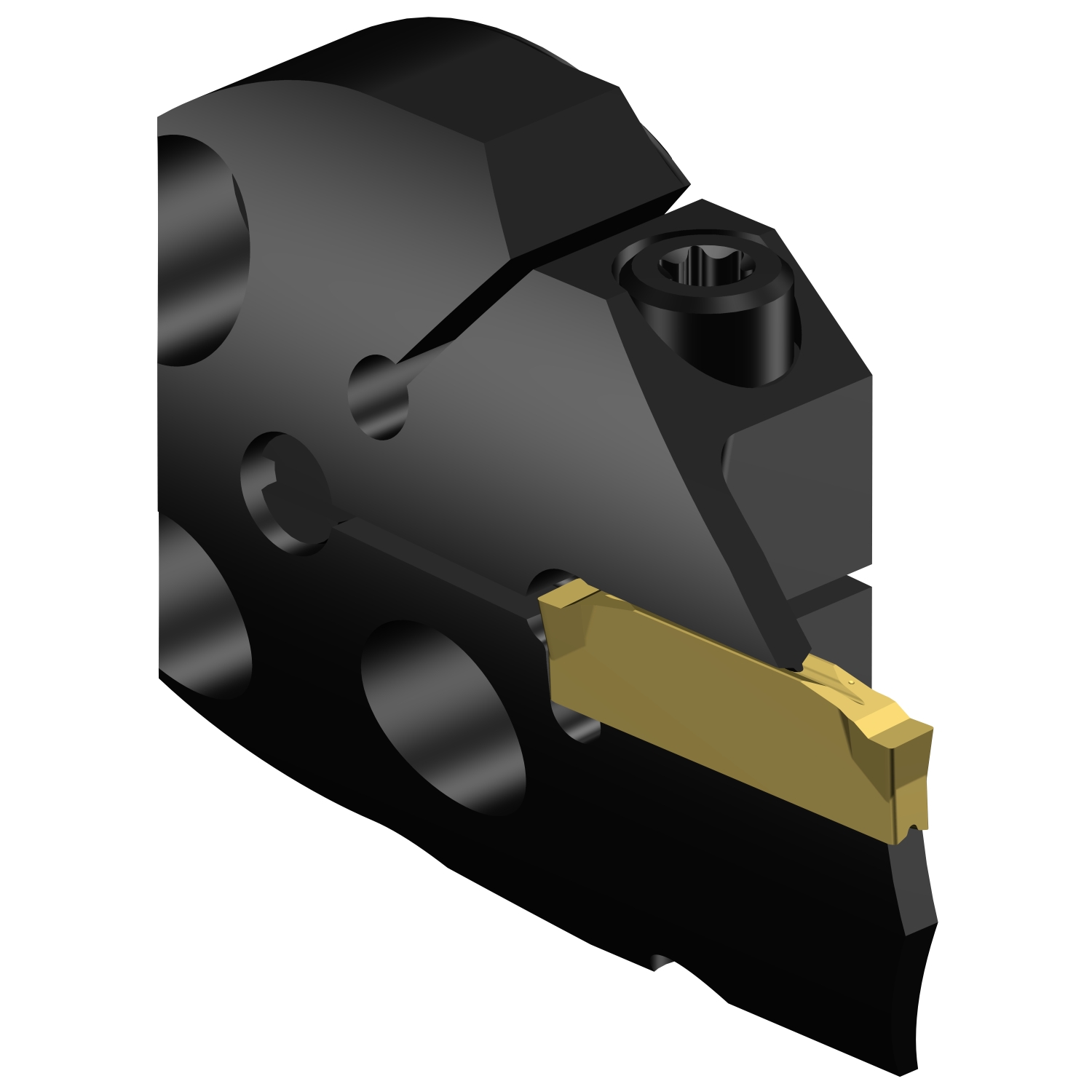 C2A-SL32-RGF12A-054GB     CoroCut® 2 cutting head for face grooving