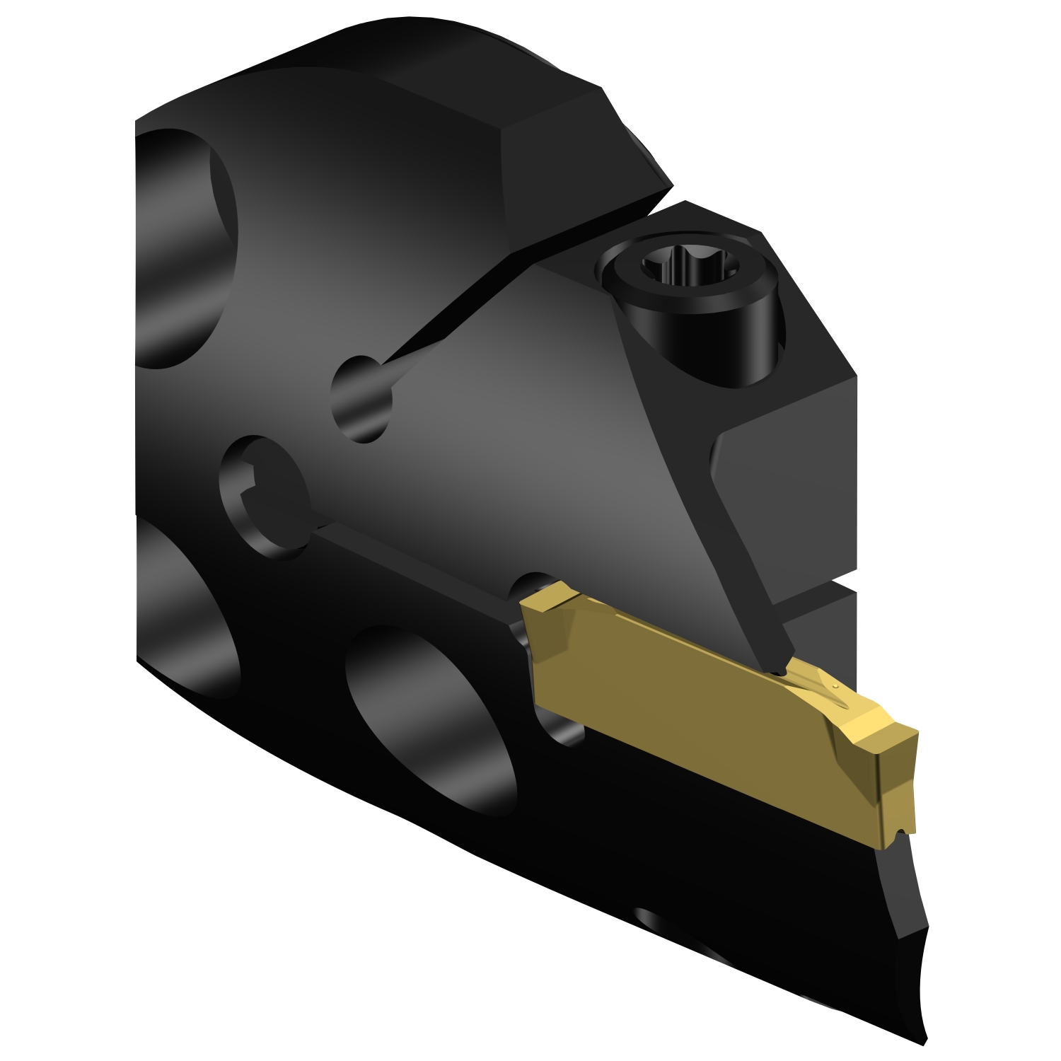 C2A-SL32-RGF12A-040GB     CoroCut® 2 cutting head for face grooving