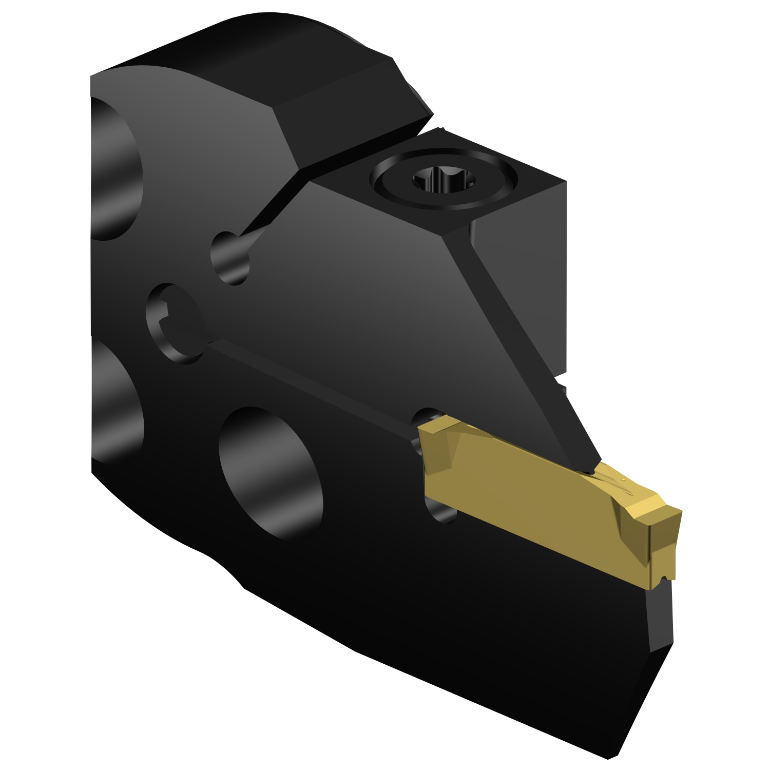 C2A-SL32-RGG18A-130GB     CoroCut® 2 cutting head for face grooving