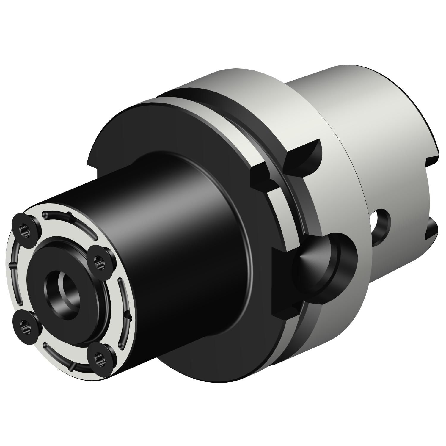 HA06-X22-040-060 — Adaptador com acoplamento HSK para árvore com parafusos de acionamento