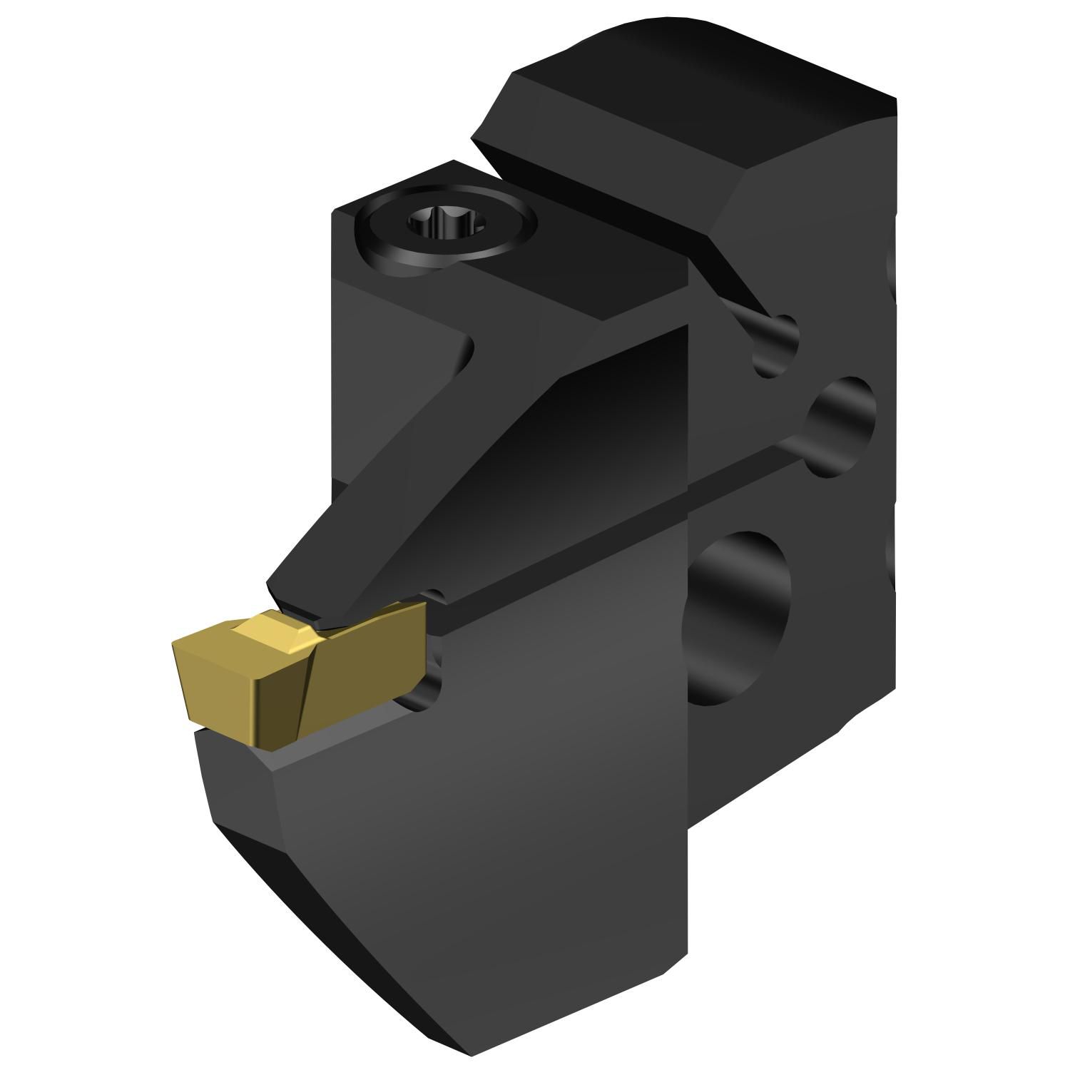 570-32L151.3-038B50 — Cabeça T-Max® Q-Cut para usinagem de canais frontais