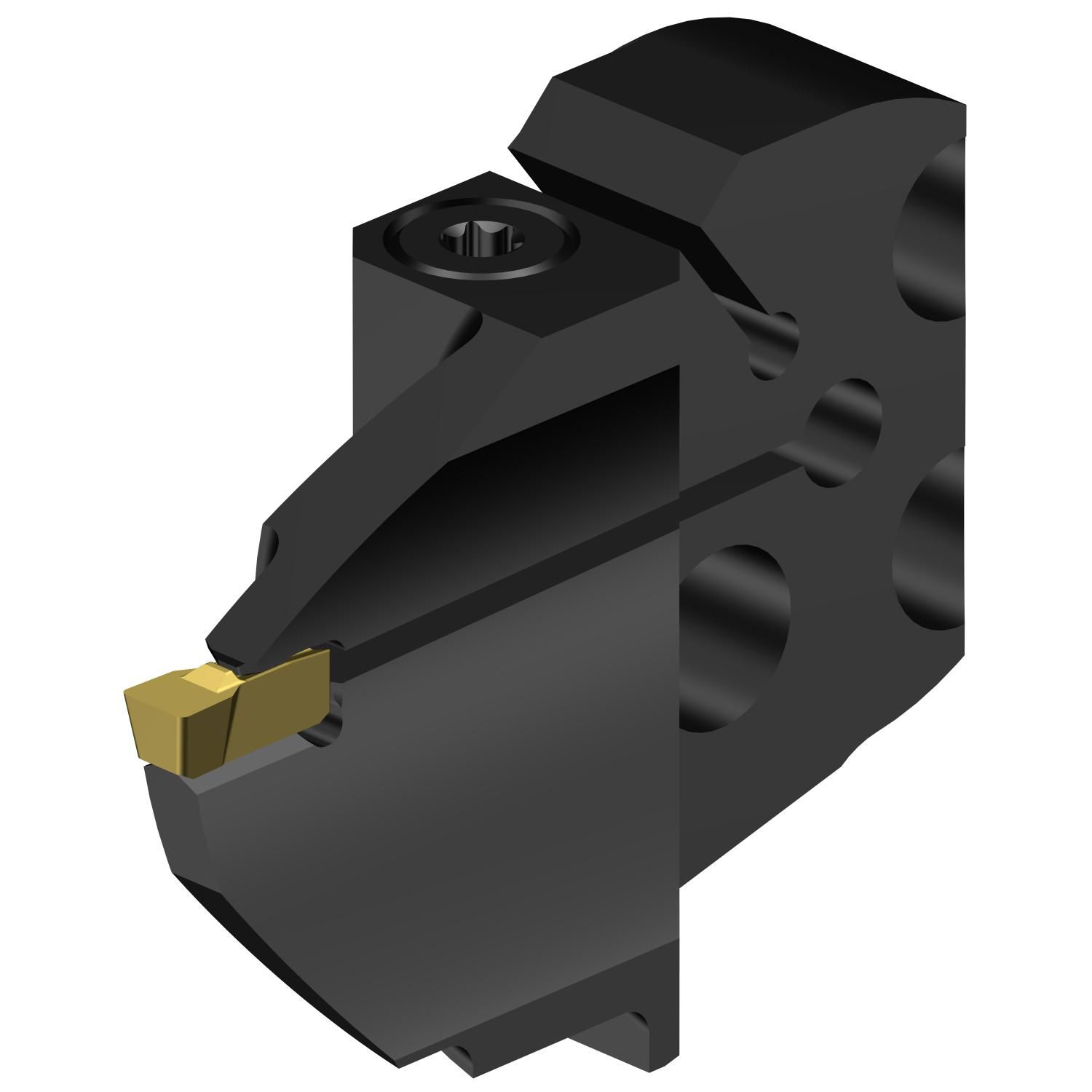 570-32L151.3-027B30 — Cabeça T-Max® Q-Cut para usinagem de canais frontais