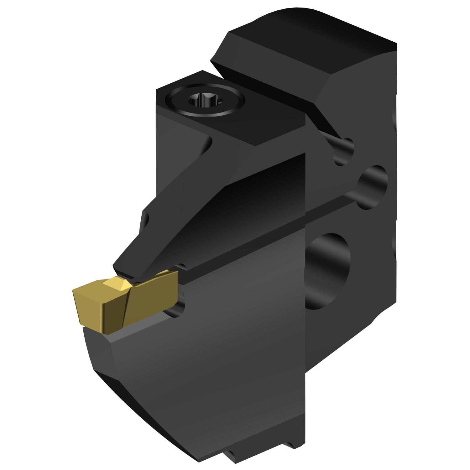 570-32L151.3-030B40 — Cabeça T-Max® Q-Cut para usinagem de canais frontais