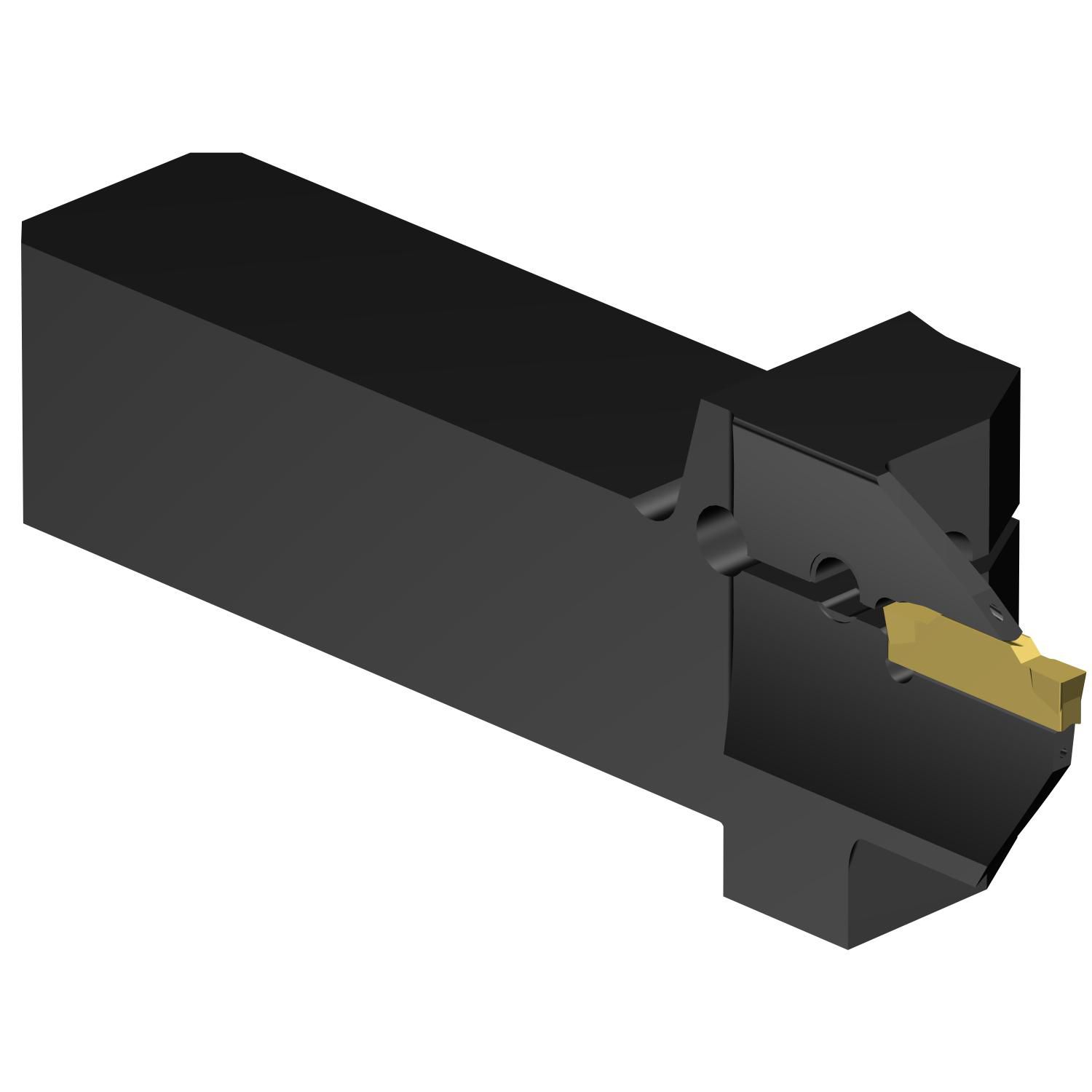QS-LF123G080C16E-090B — CoroCut® 1-2, ferramenta QS™ para usinagem de canais frontais