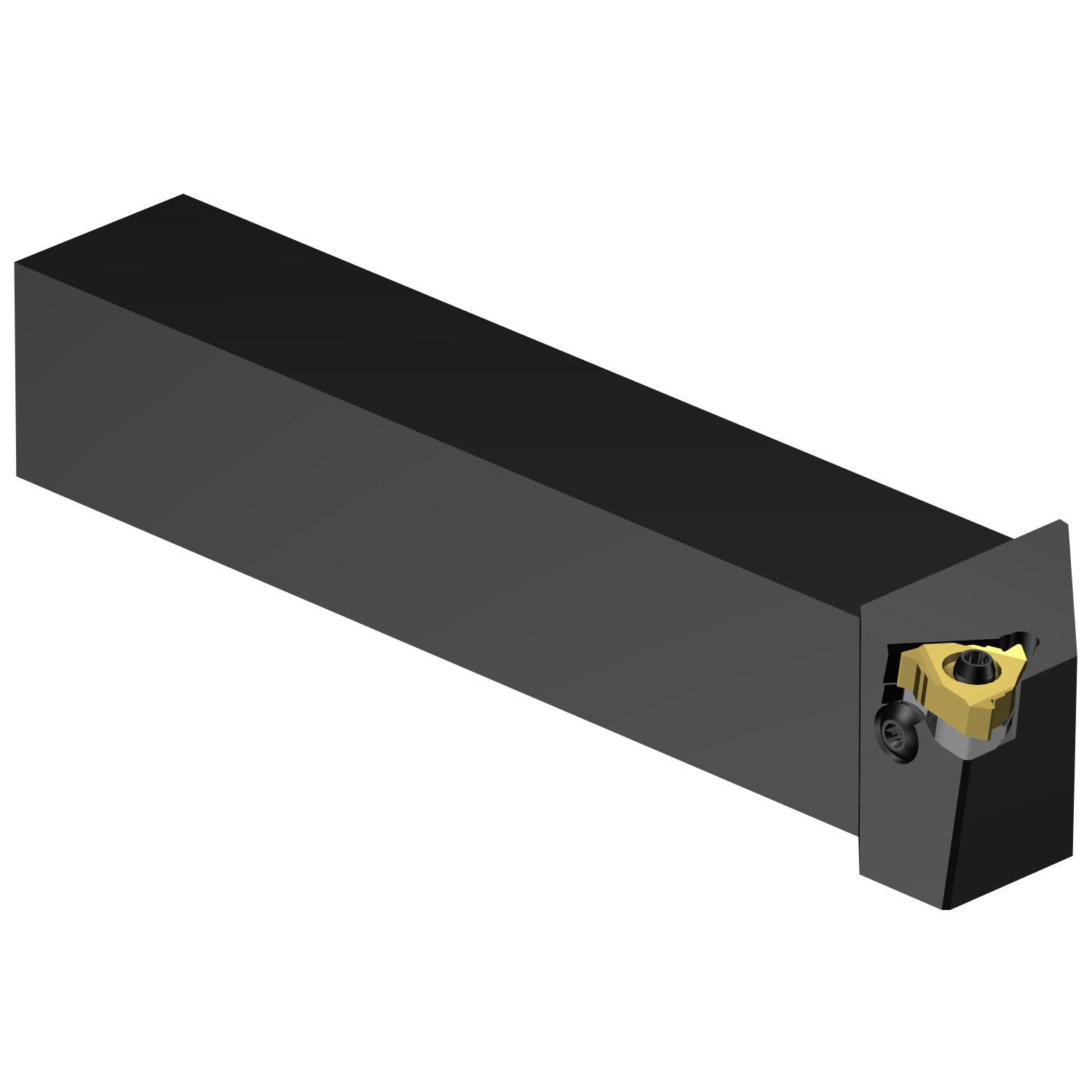 L166.4FG-2525-16 — T-Max® U-Lock, ferramenta convencional para torneamento de roscas