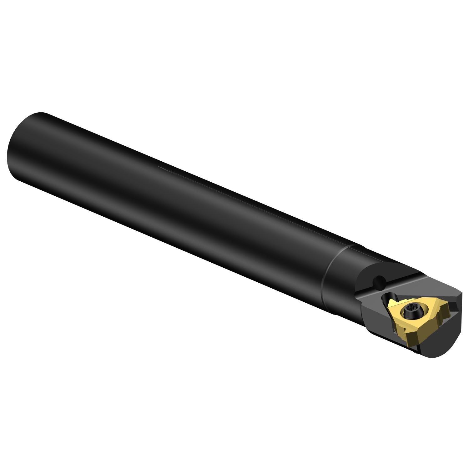 L166.4KF-16-16 — Barra de mandrilar T-Max® U-Lock para torneamento de roscas