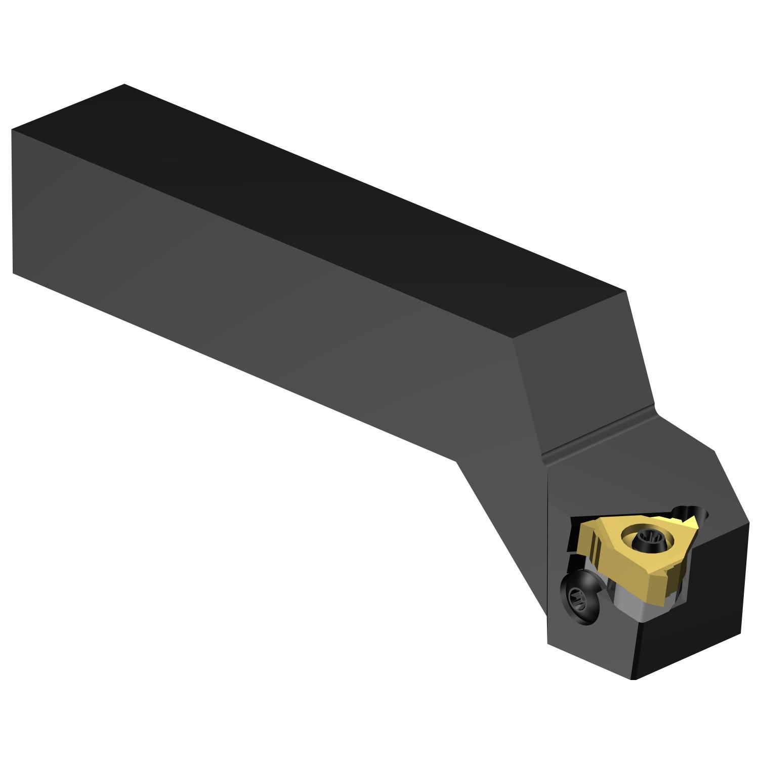 L166.4FGZ-2525-22 — T-Max® U-Lock, ferramenta convencional para torneamento de roscas