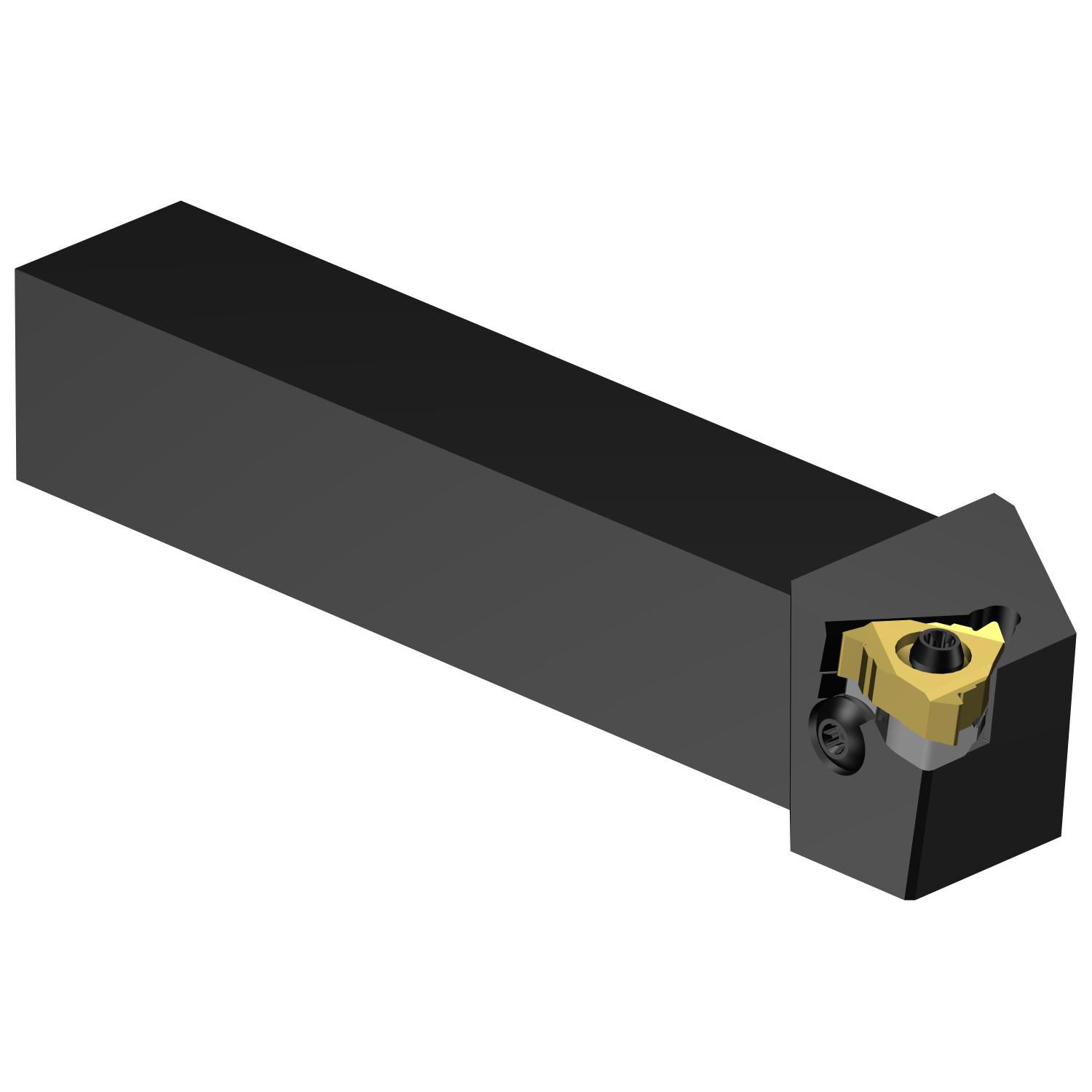 L166.4FG-123B — T-Max® U-Lock, ferramenta convencional para torneamento de roscas