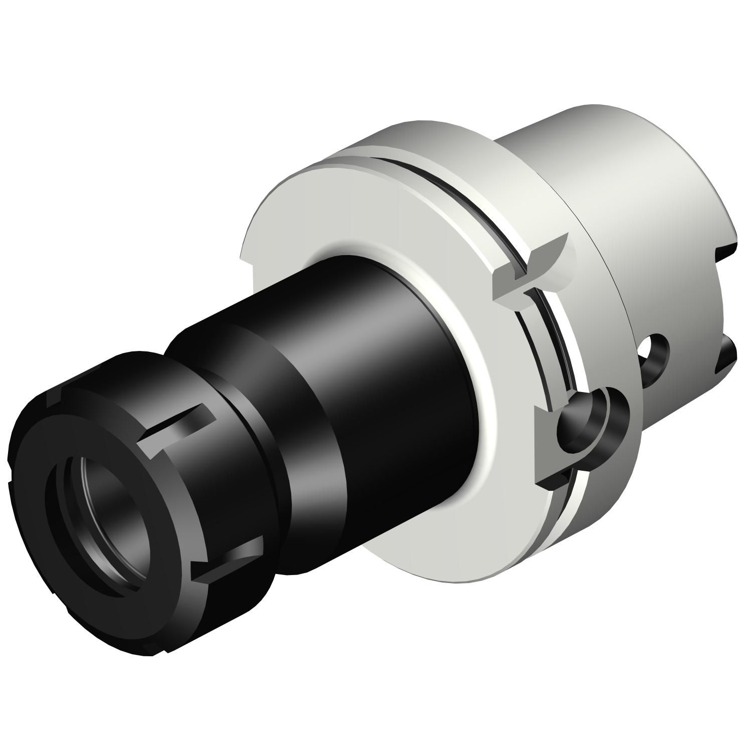 392.41014-100 40 120A — Adaptador com acoplamento HSK para mandril porta-pinça ER