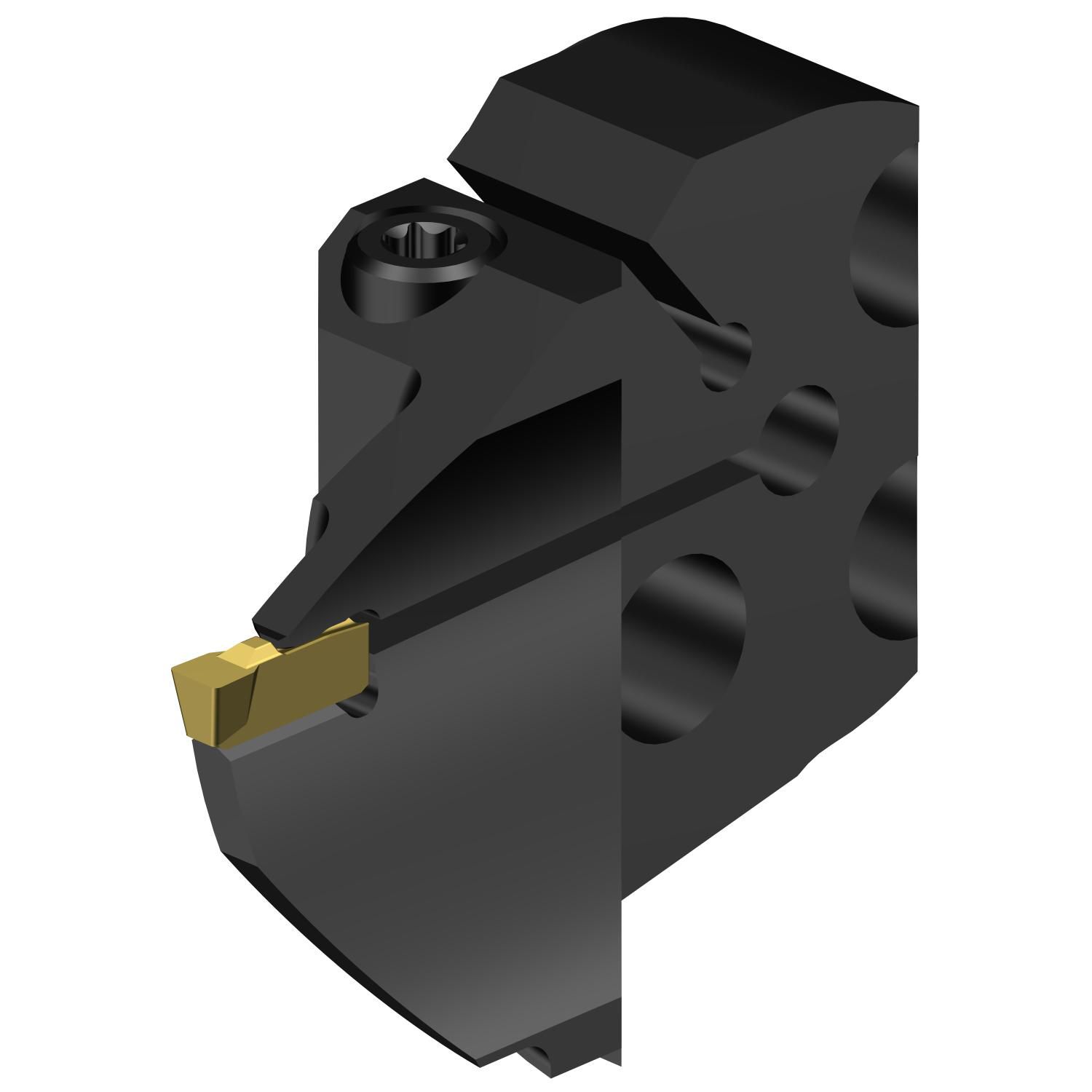 570-32L151.3-029B25 — Cabeça T-Max® Q-Cut para usinagem de canais frontais
