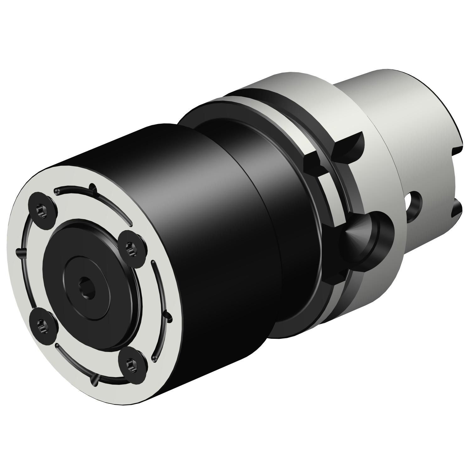 HA06-X32-063-080 — Adaptador com acoplamento HSK para árvore com parafusos de acionamento
