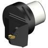CoroCut® QF, Schneidkopf zum Axialeinstechen