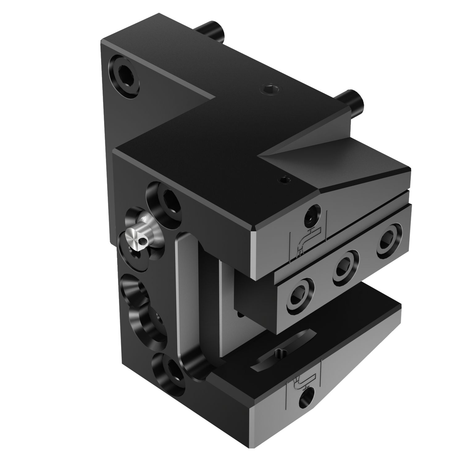 ASH-TNE-BT45A-20-HP — Interface tipo torre BMT para adaptador da haste retangular