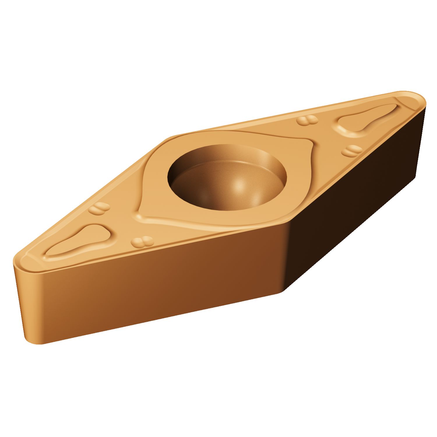 VBMT 16 04 08-XR GC15 — CoroTurn® 107, pastilha para torneamento