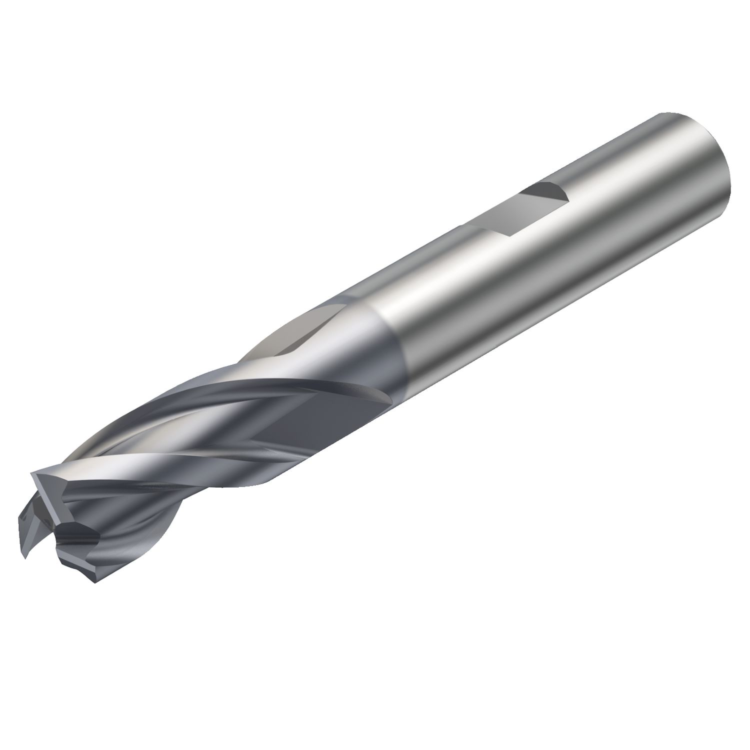 1P251-1200-XB 1630 — CoroMill® Plura, fresa de topo inteiriça de metal duro para desbaste pesado
