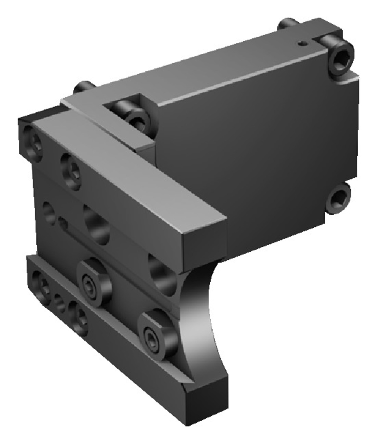 APB-TNE-MZ68A-25 Mazak turret interface to blade adaptor