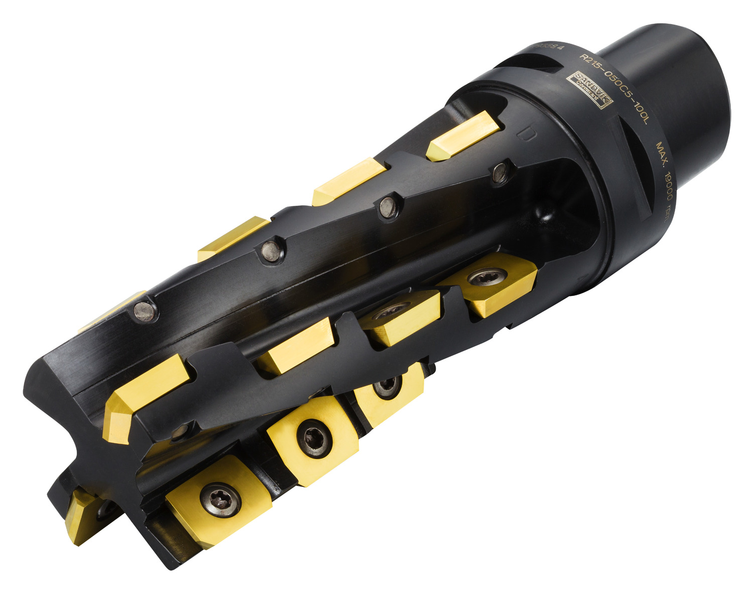 R215-050C5-100L T-Max® Long edge square shoulder milling cutter