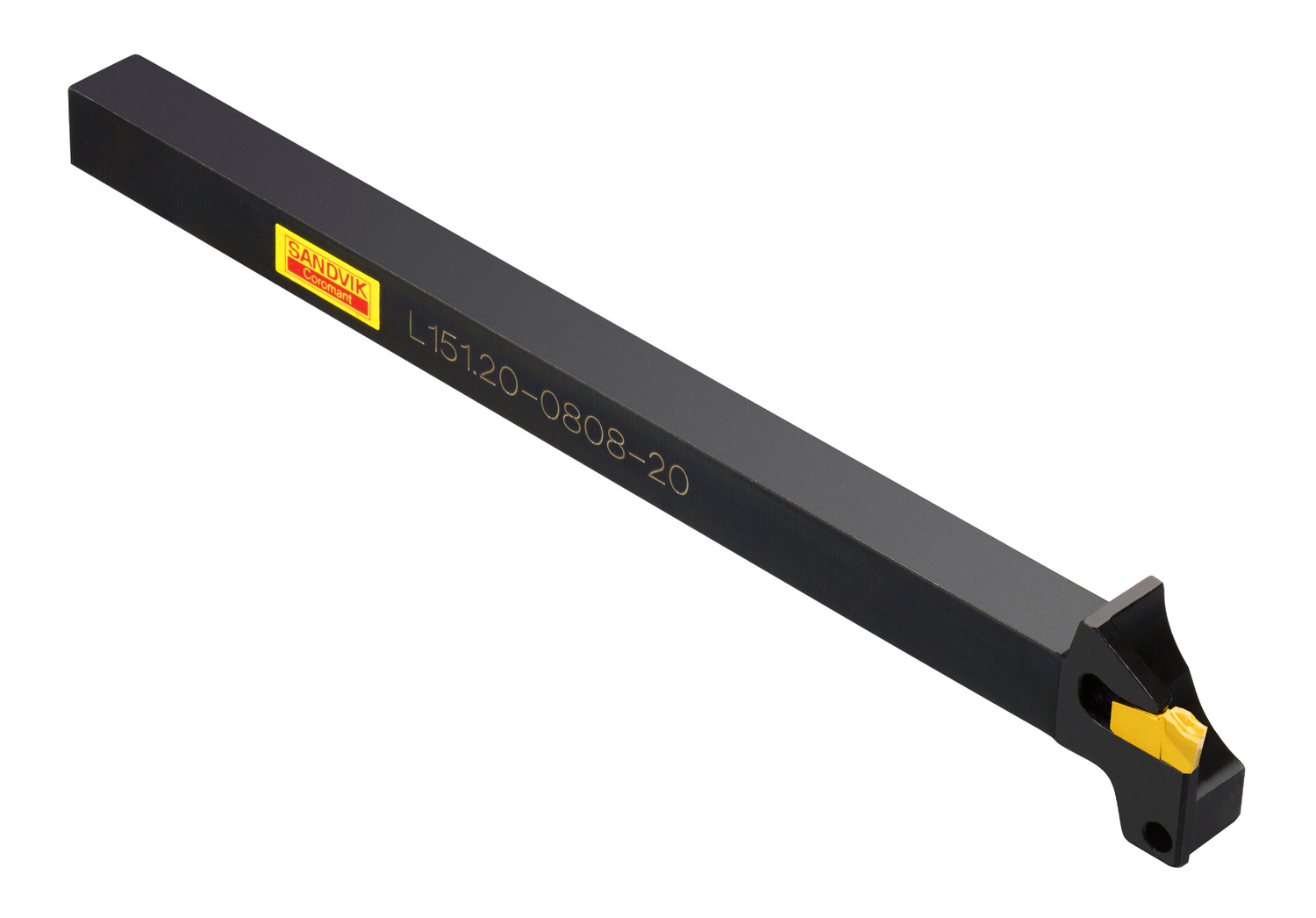 L151.21-16-40A  T-Max® Q-Cut shank tool for parting and grooving