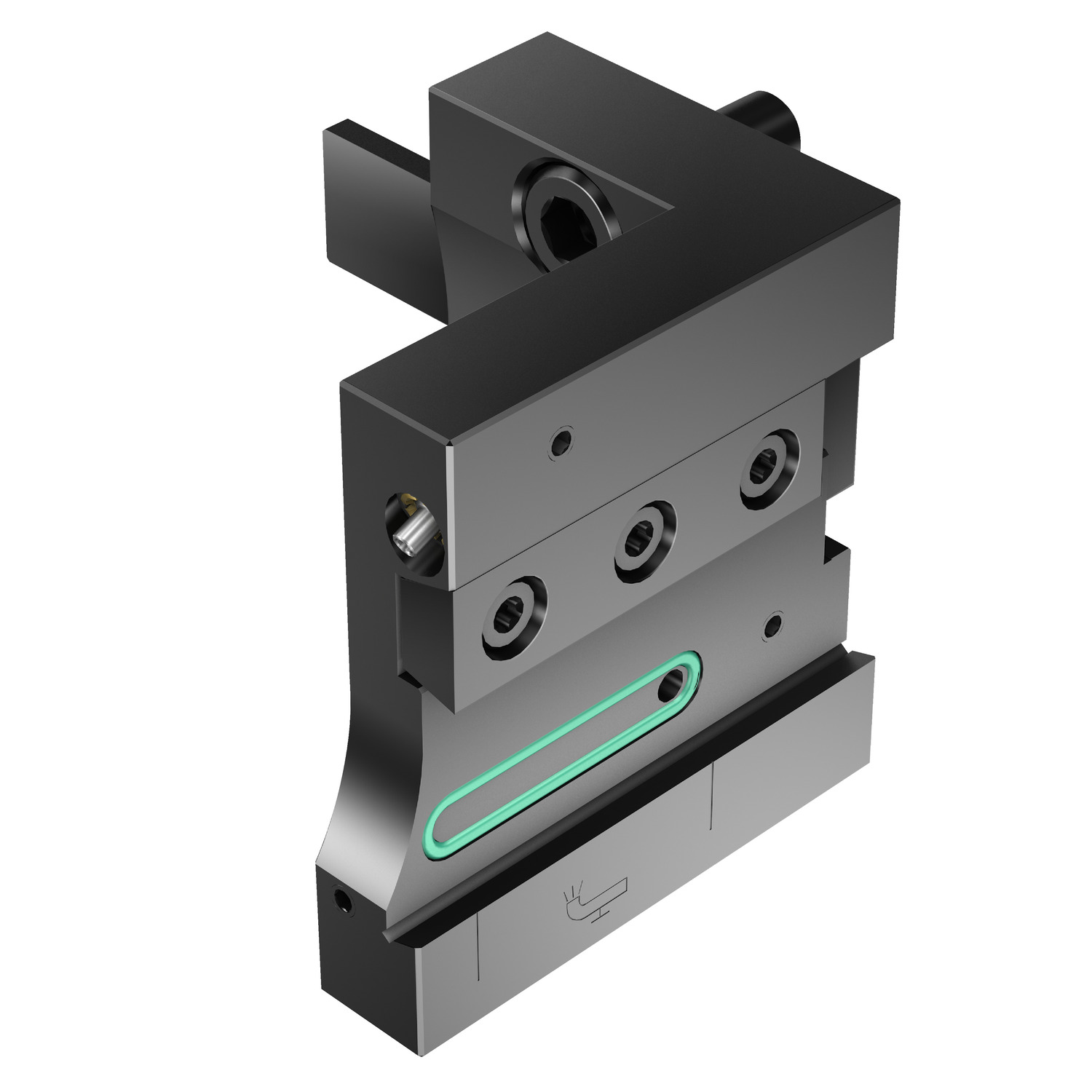 APBR-NA44A-21-HP Nakamura Tome turret interface to blade adaptor