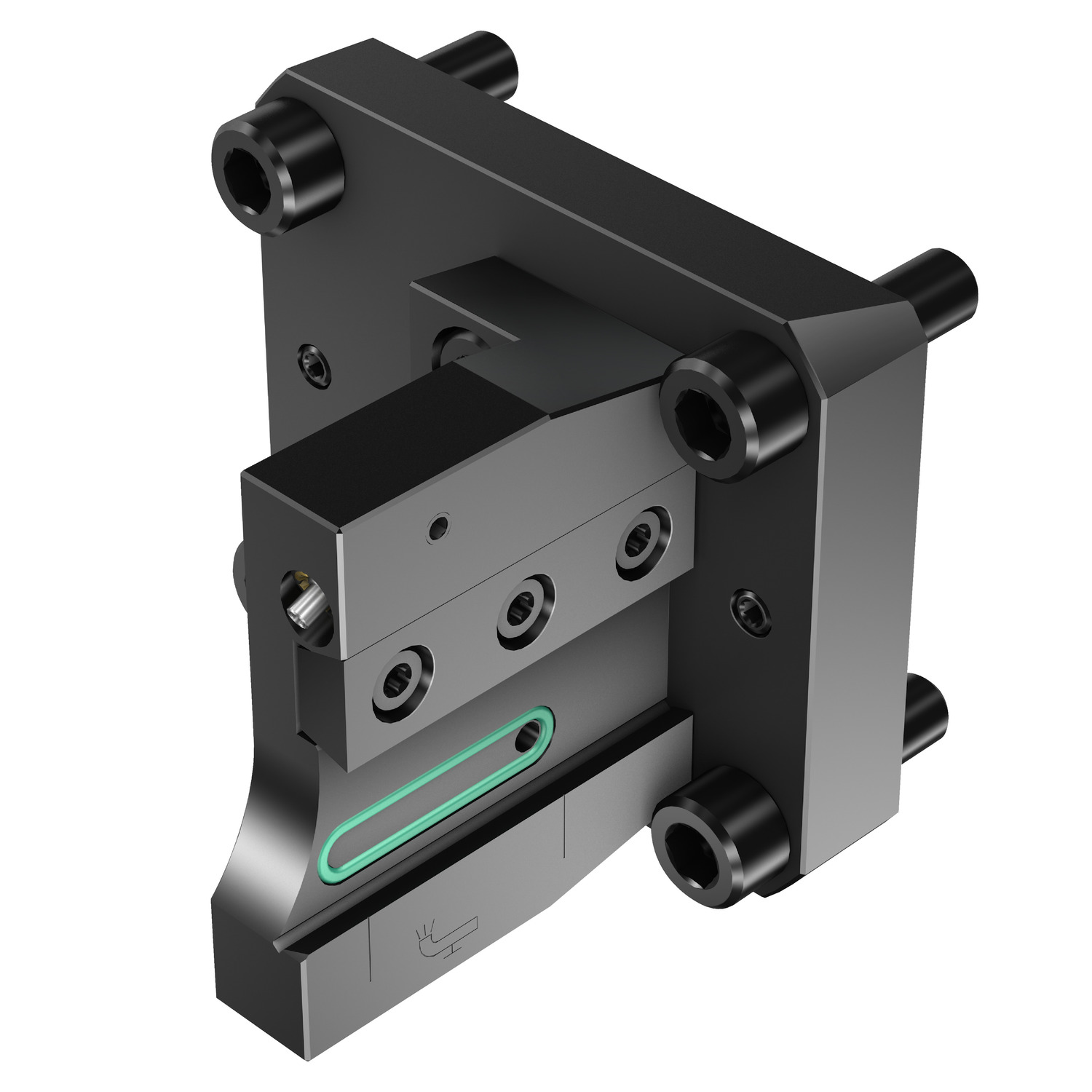 APBL-OK60A-25-HP Okuma turret interface to blade adaptor