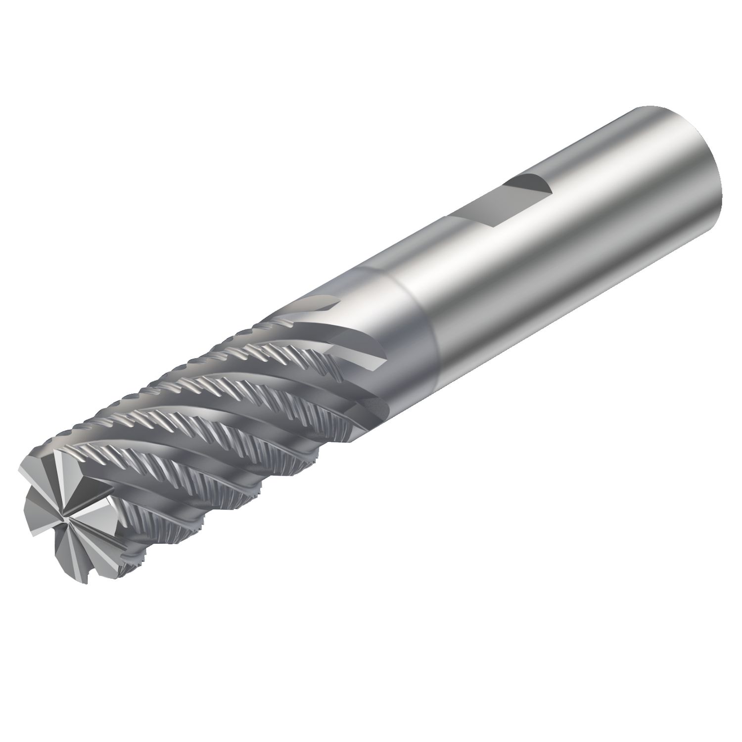 R216.35-12045-BC28K 1640 — CoroMill® Plura, fresa de topo inteiriça de metal duro para desbaste com quebra-cavacos