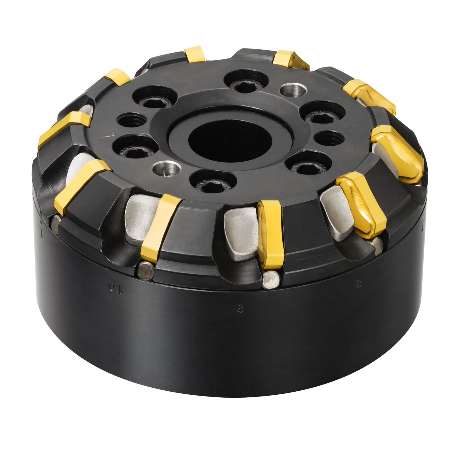 LA260.3-080M-10 — Corpo de Fresa de facear Auto para desbaste