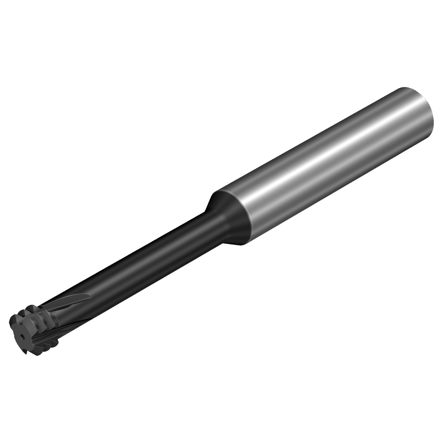 T500-XD40AA-M8 X1AH — CoroThread® Mill 500, fresa de topo inteiriça de metal duro para rosqueamento orbital