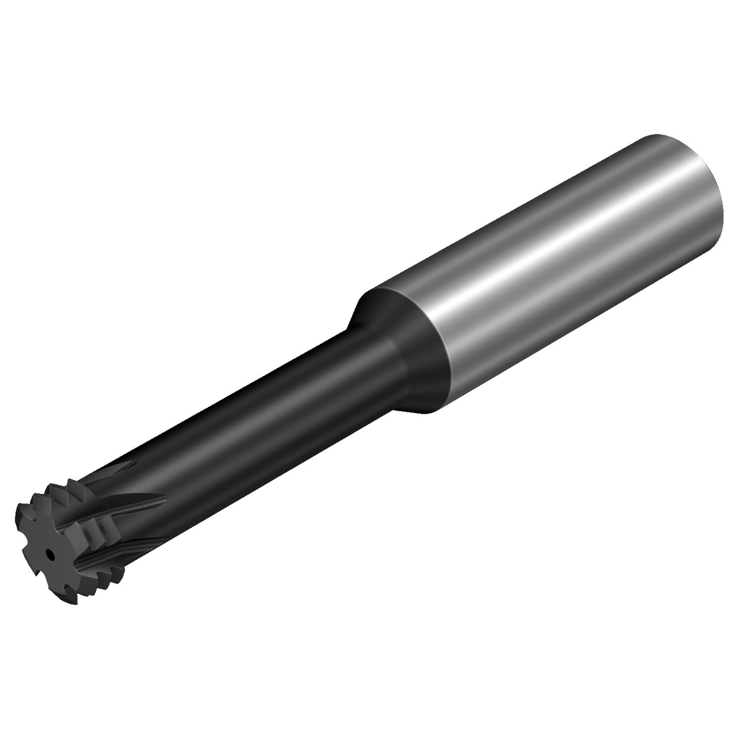 T500-XD30AA-M16 X1AH — CoroThread® Mill 500, fresa de topo inteiriça de metal duro para rosqueamento orbital