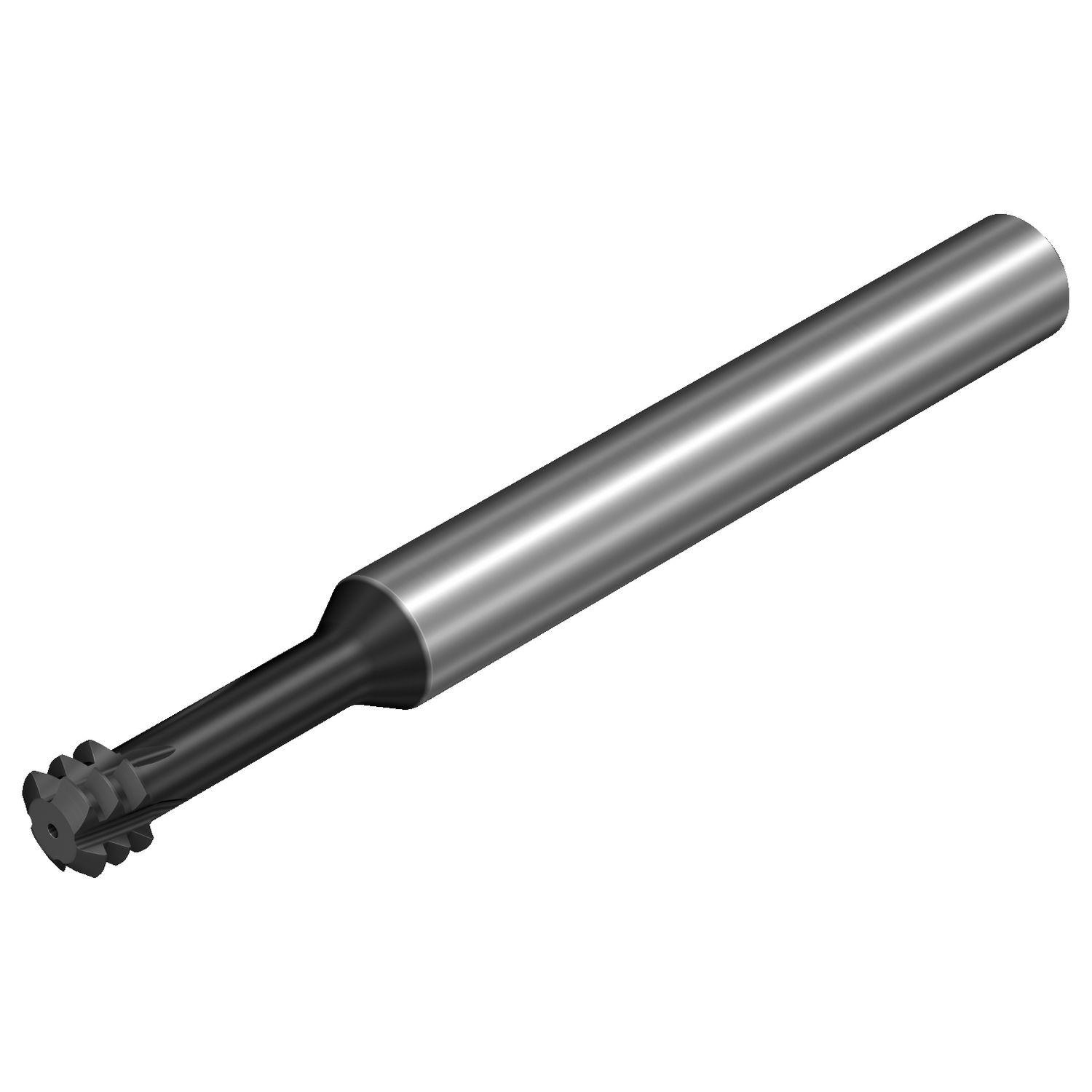 T500-XM20AA-UNC1/4 X1AH — CoroThread® Mill 500, fresa de topo inteiriça de metal duro para rosqueamento orbital